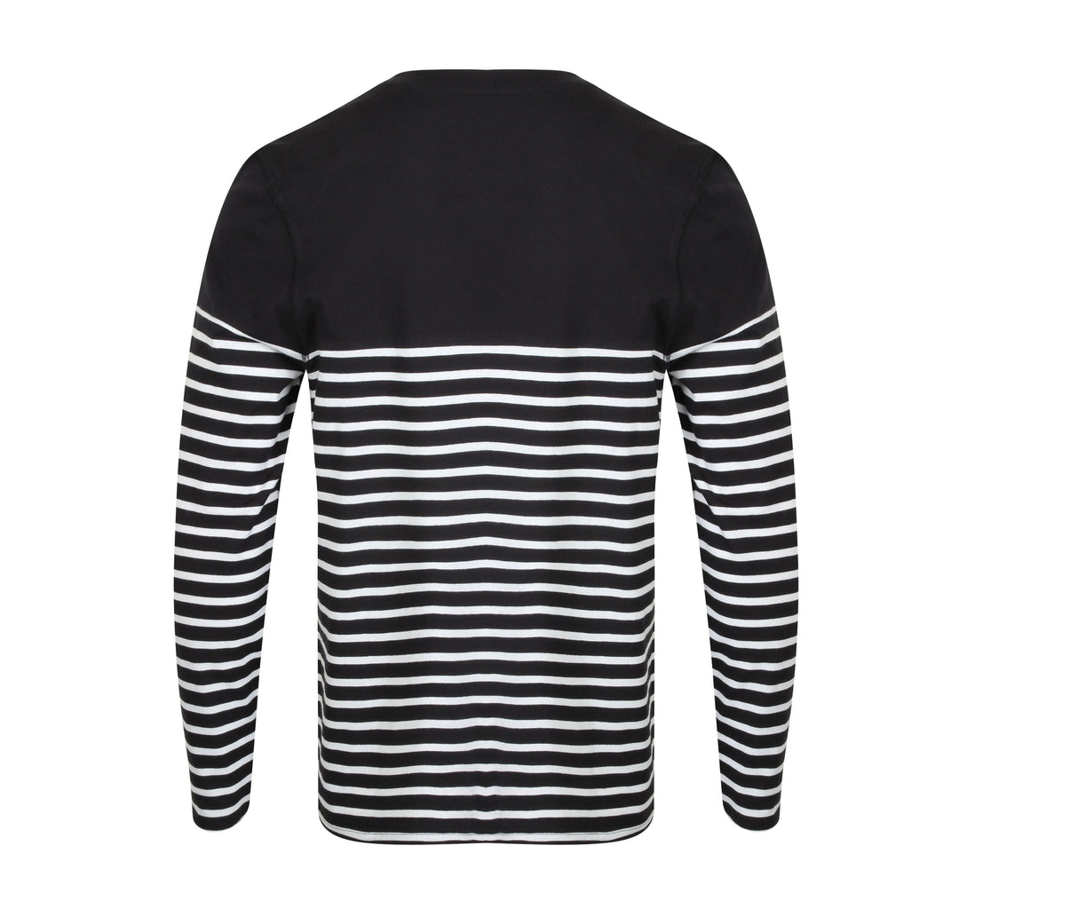 FRONT ROW LONG SLEEVED BRETON STRIPED T