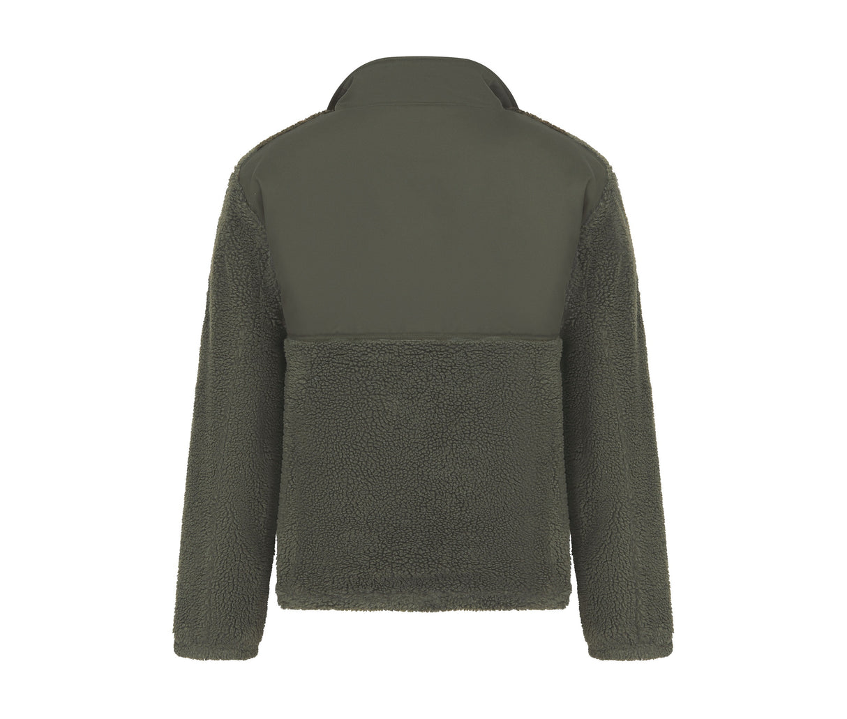 FRONT ROW RECYCLED SHERPA FLEECE