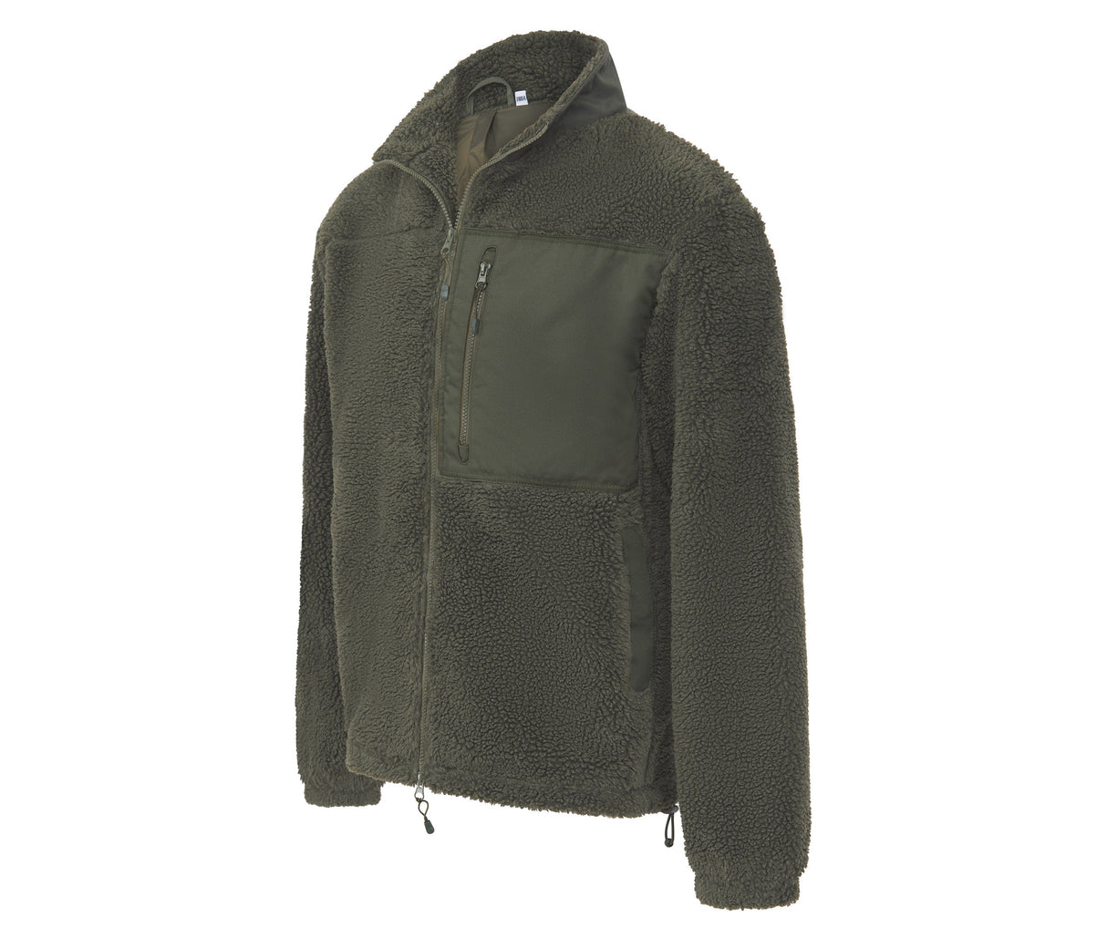 FRONT ROW RECYCLED SHERPA FLEECE