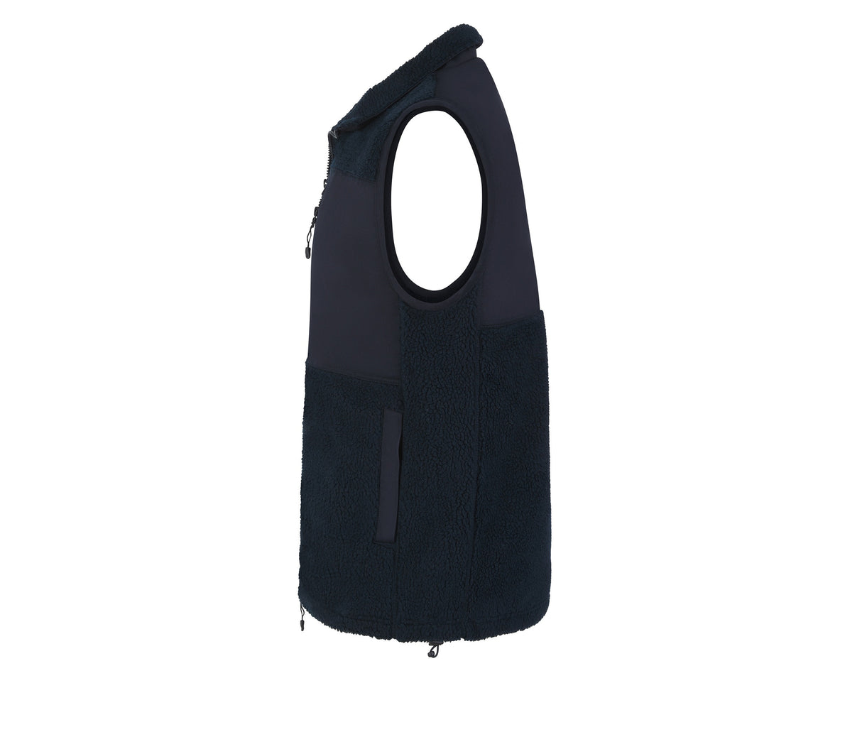 FRONT ROW Recycled Sherpa Gilet