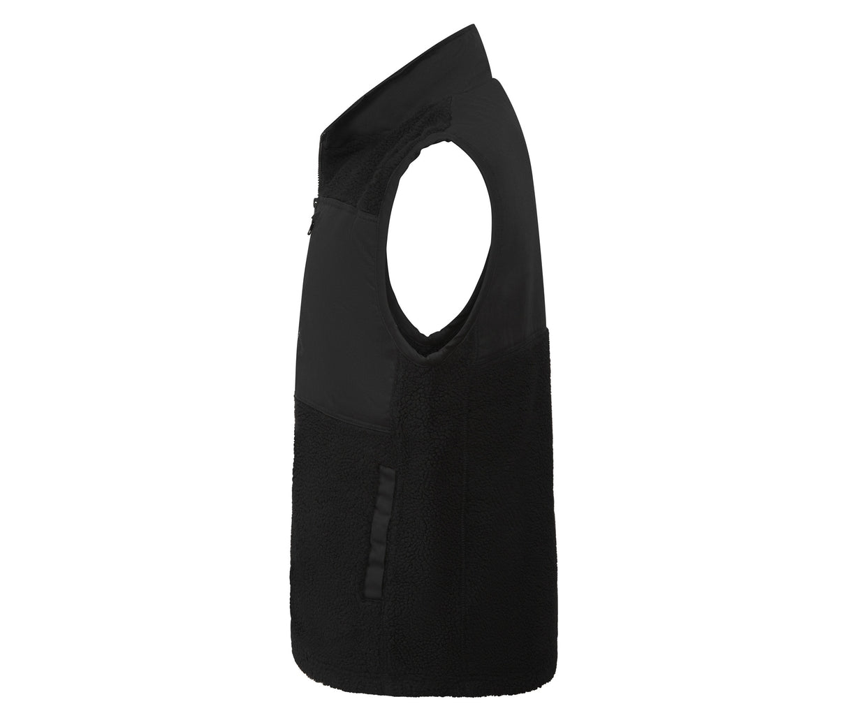 FRONT ROW Recycled Sherpa Gilet