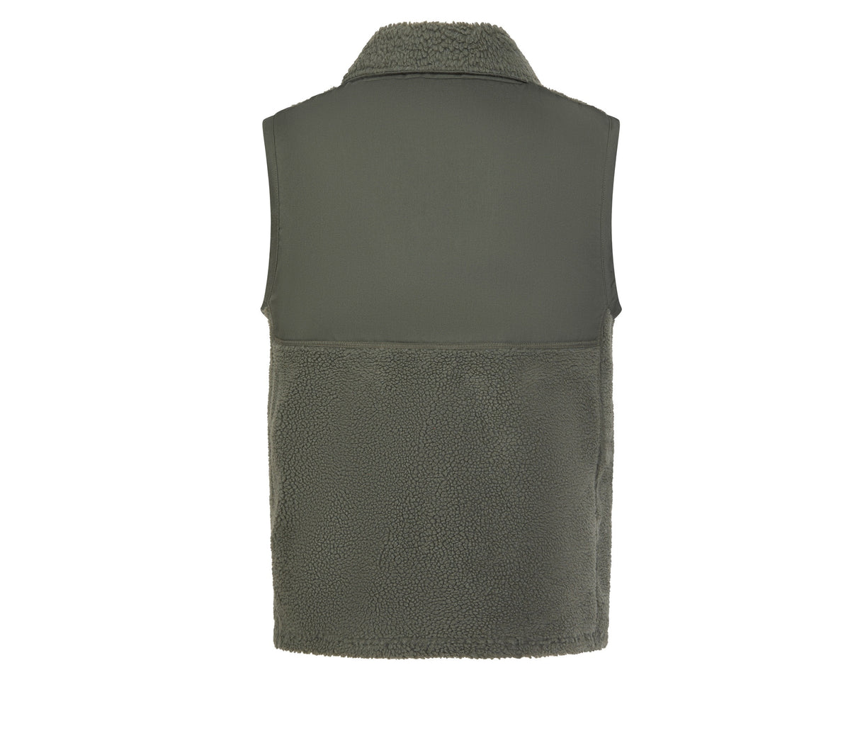 FRONT ROW Recycled Sherpa Gilet