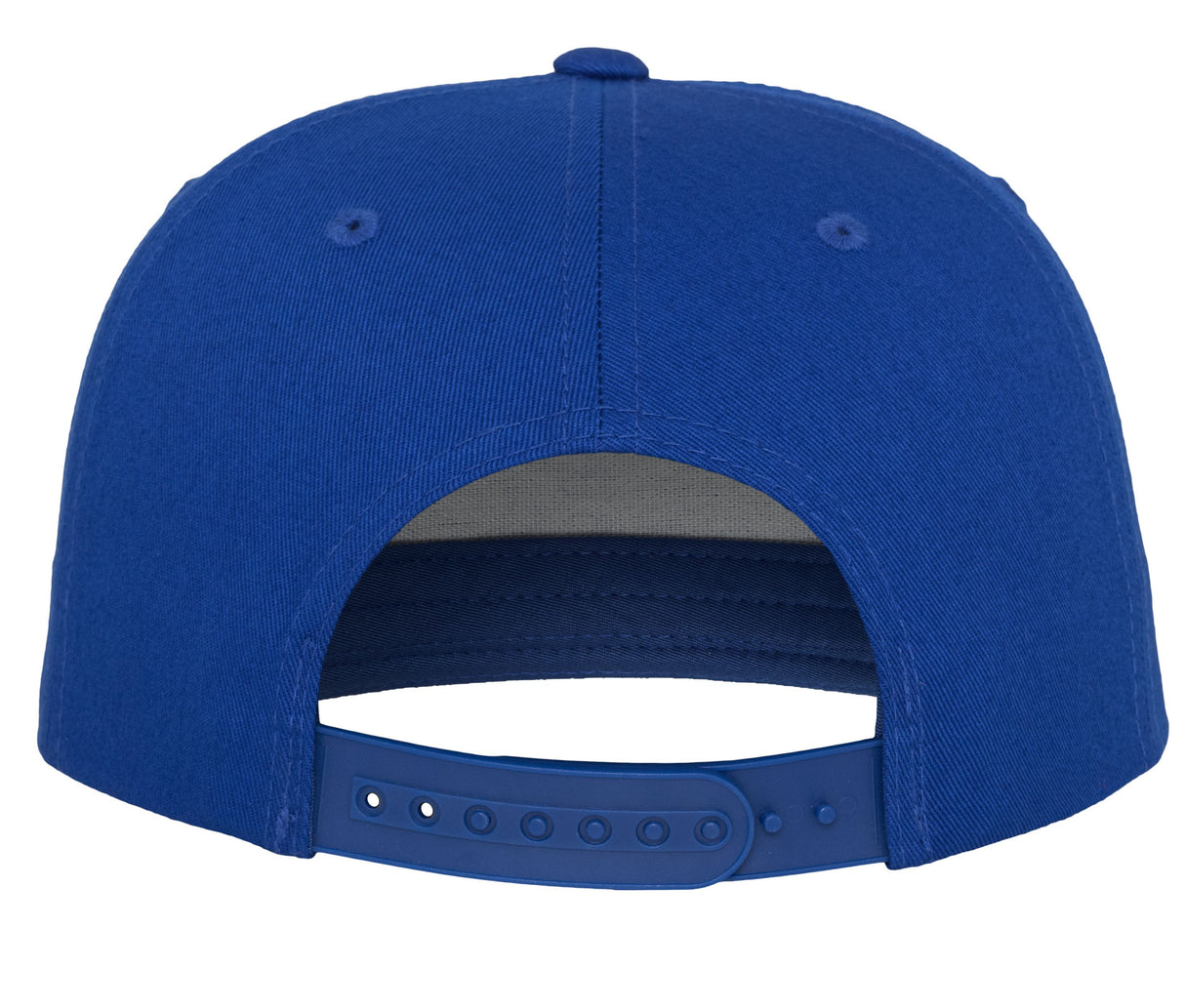 5-panel cotton snapback cap