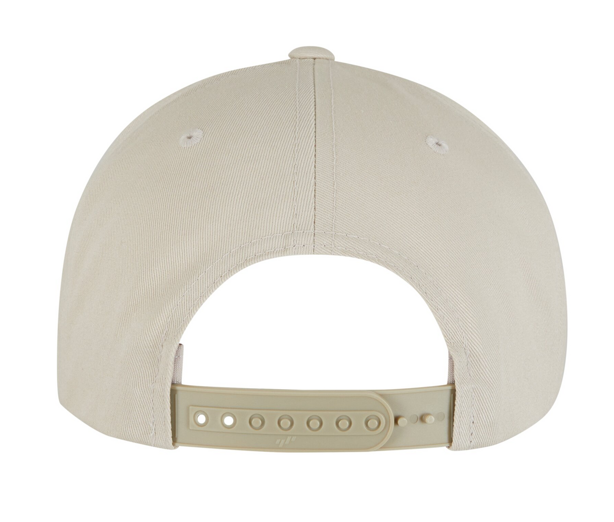 5-panel cotton snapback cap