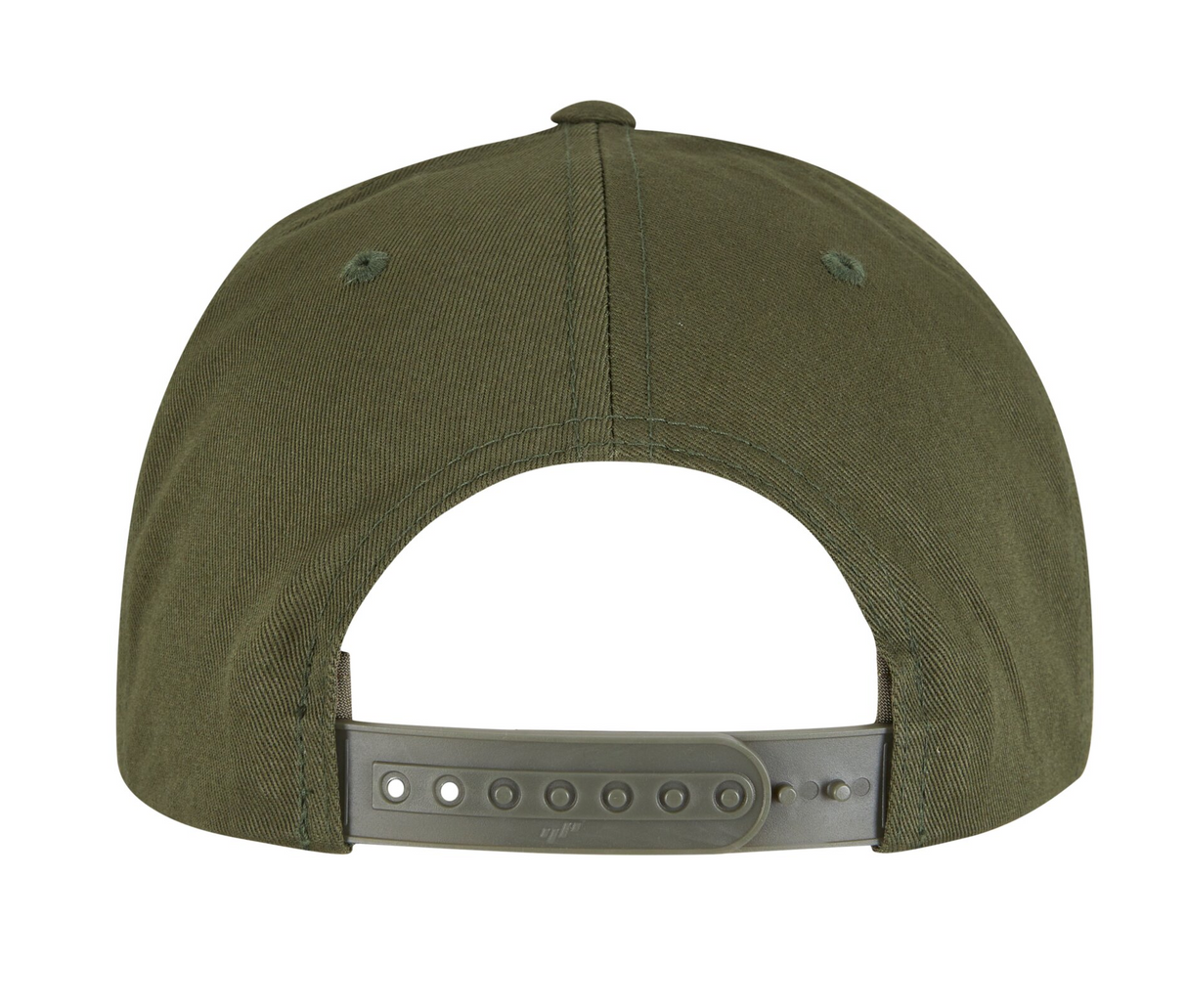5-panel cotton snapback cap