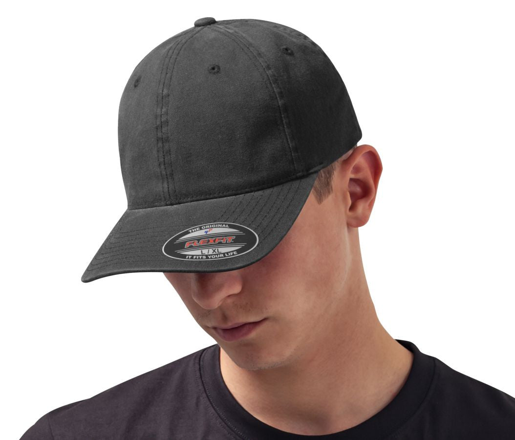 FLEXFIT FLEXFIT GARMENT WASHED COTTON DAD HAT