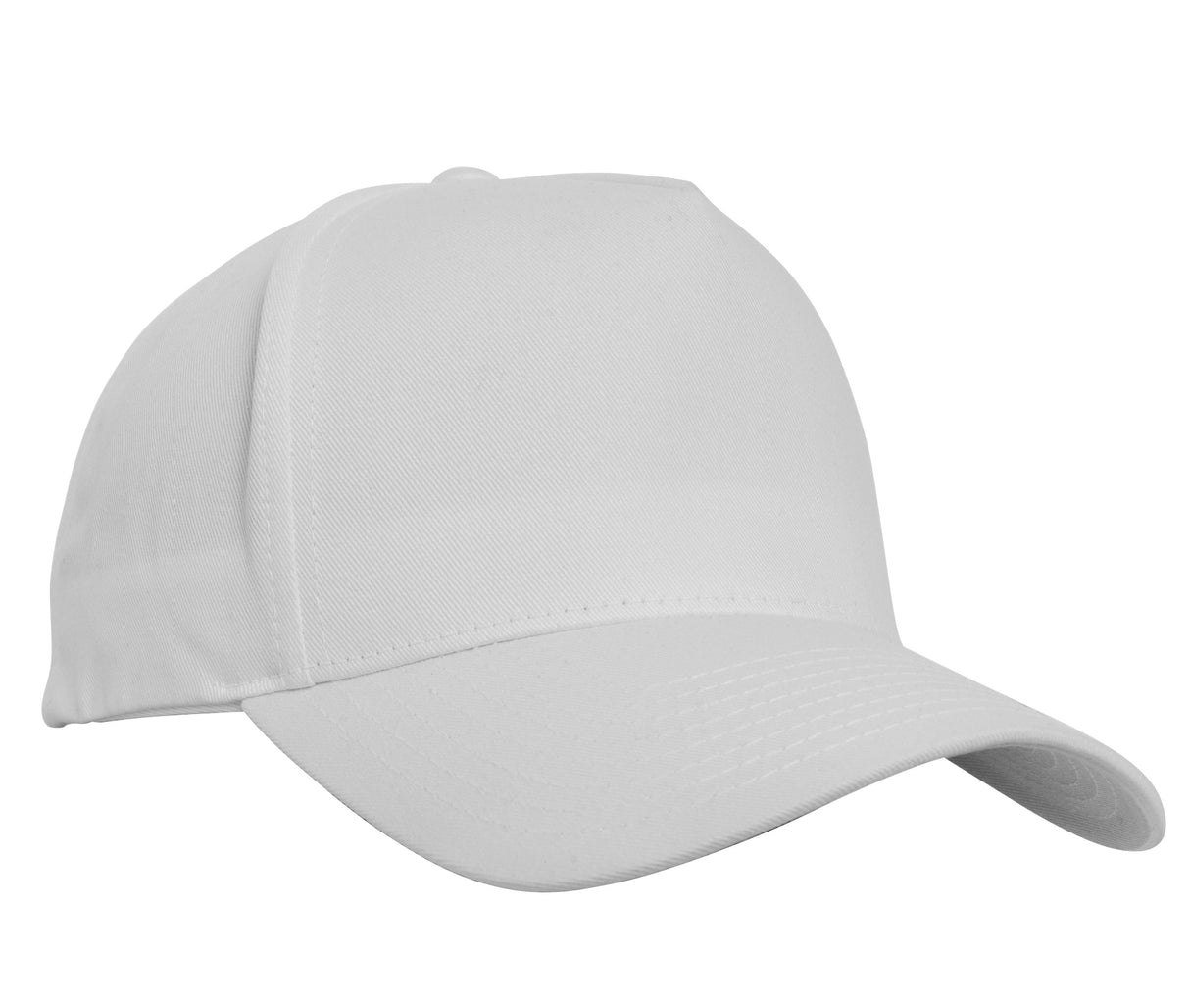 5-panel curved classic snapback