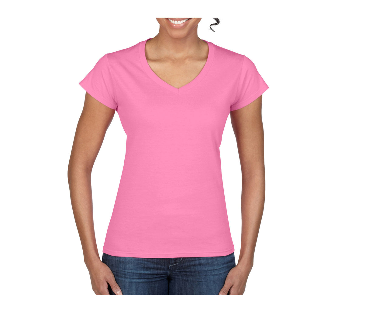 GILDAN SOFTSTYLE® LADIES' V-NECK T-SHIRT