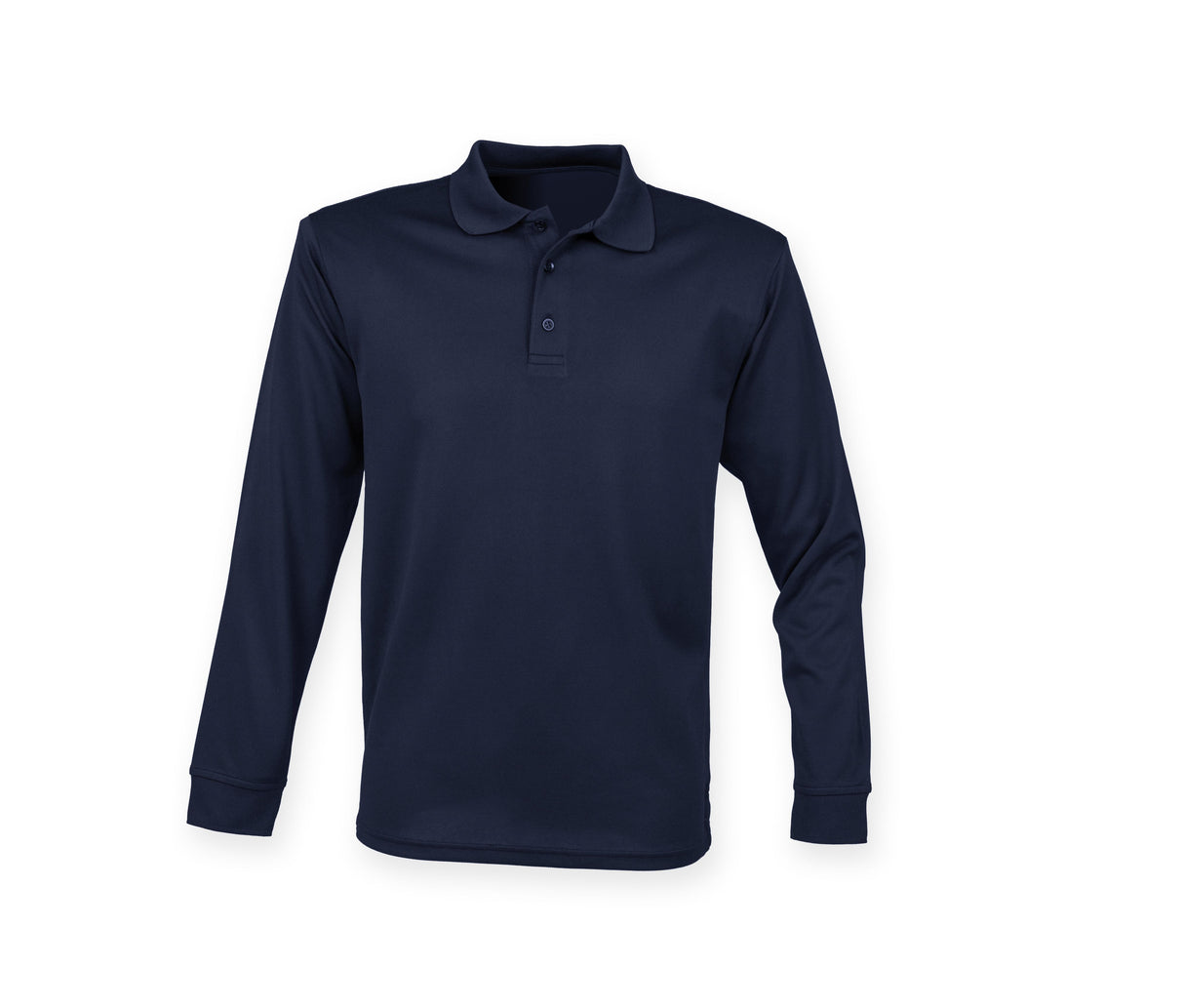 HENBURY COOLPLUS® LONG SLEEVED POLO SHIRT