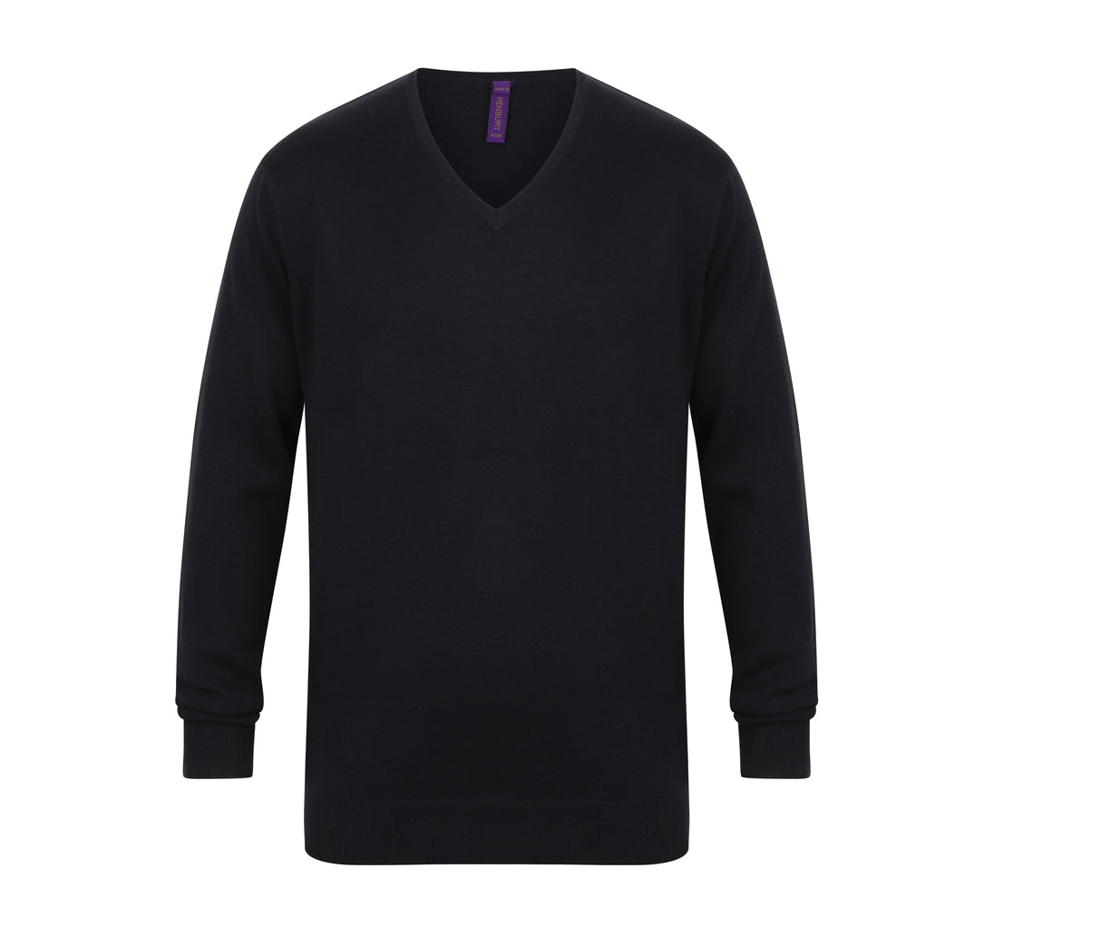 HENBURY MEN'S V-NECK JUMPER