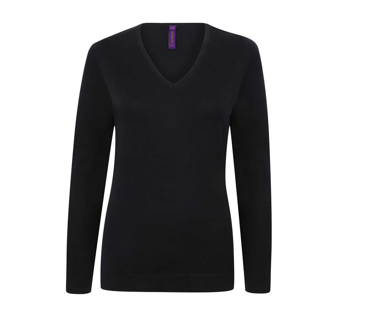 HENBURY LADIES' V-NECK JUMPER
