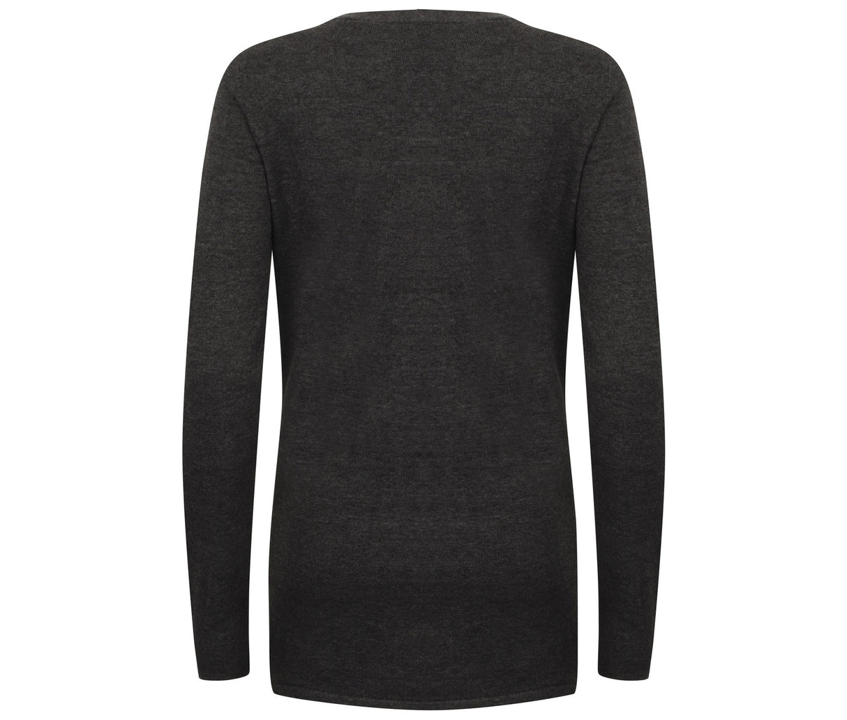 LADIES V-NECK BUTTON CARDIGAN