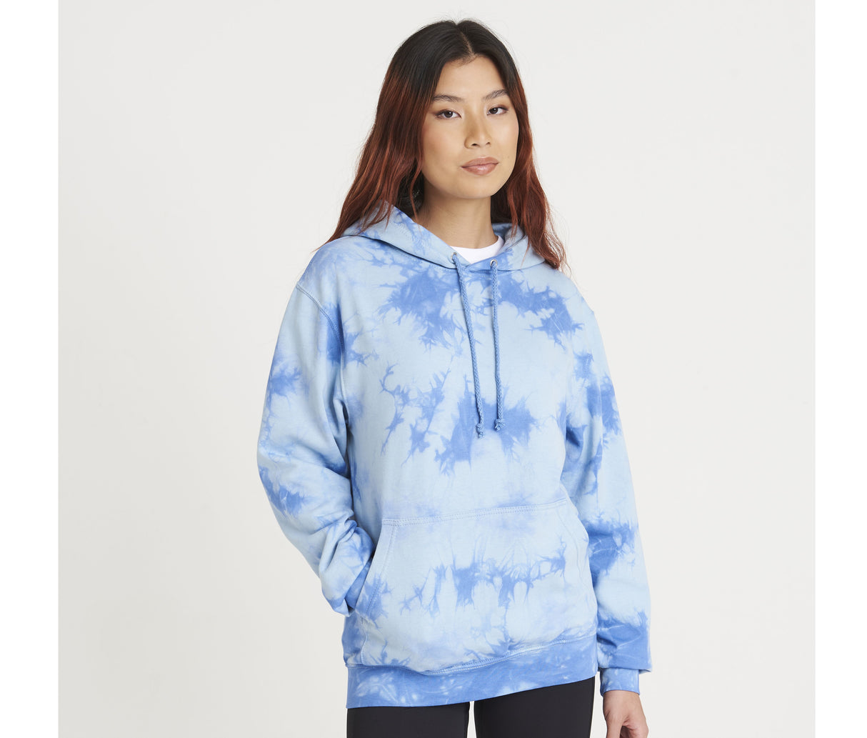 JUST HOODS TIE-DYE HOODIE
