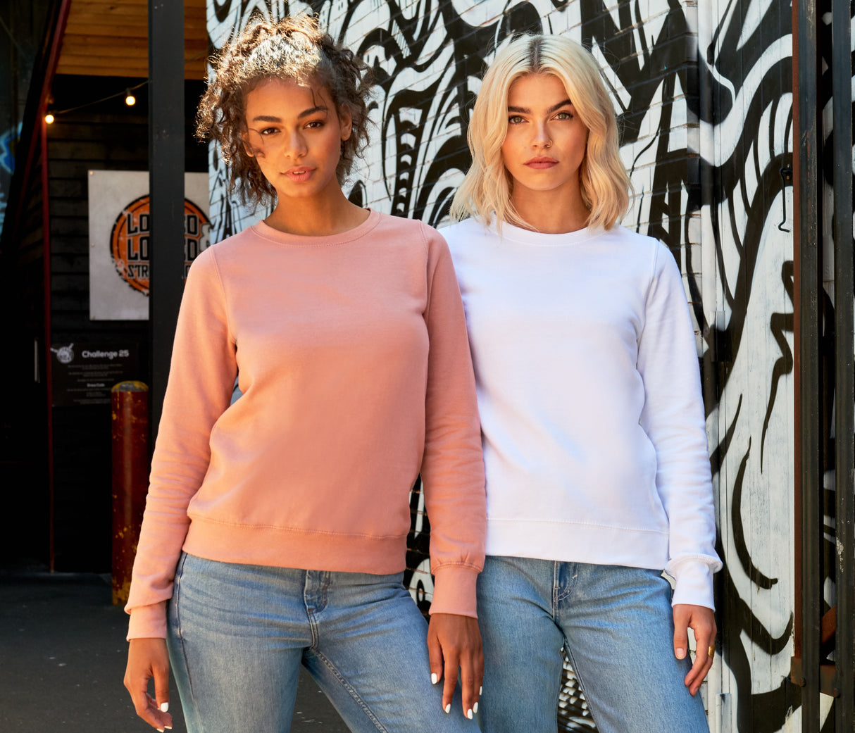 JUST HOODS WOMEN'S AWDIS SWEAT