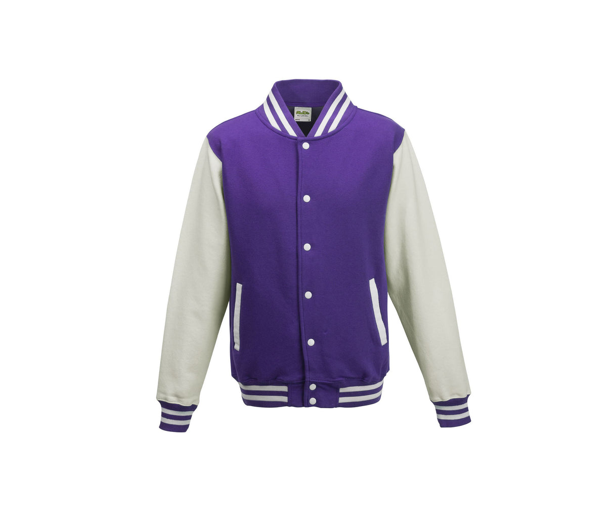 JUST HOODS KIDS VARSITY JACKET
