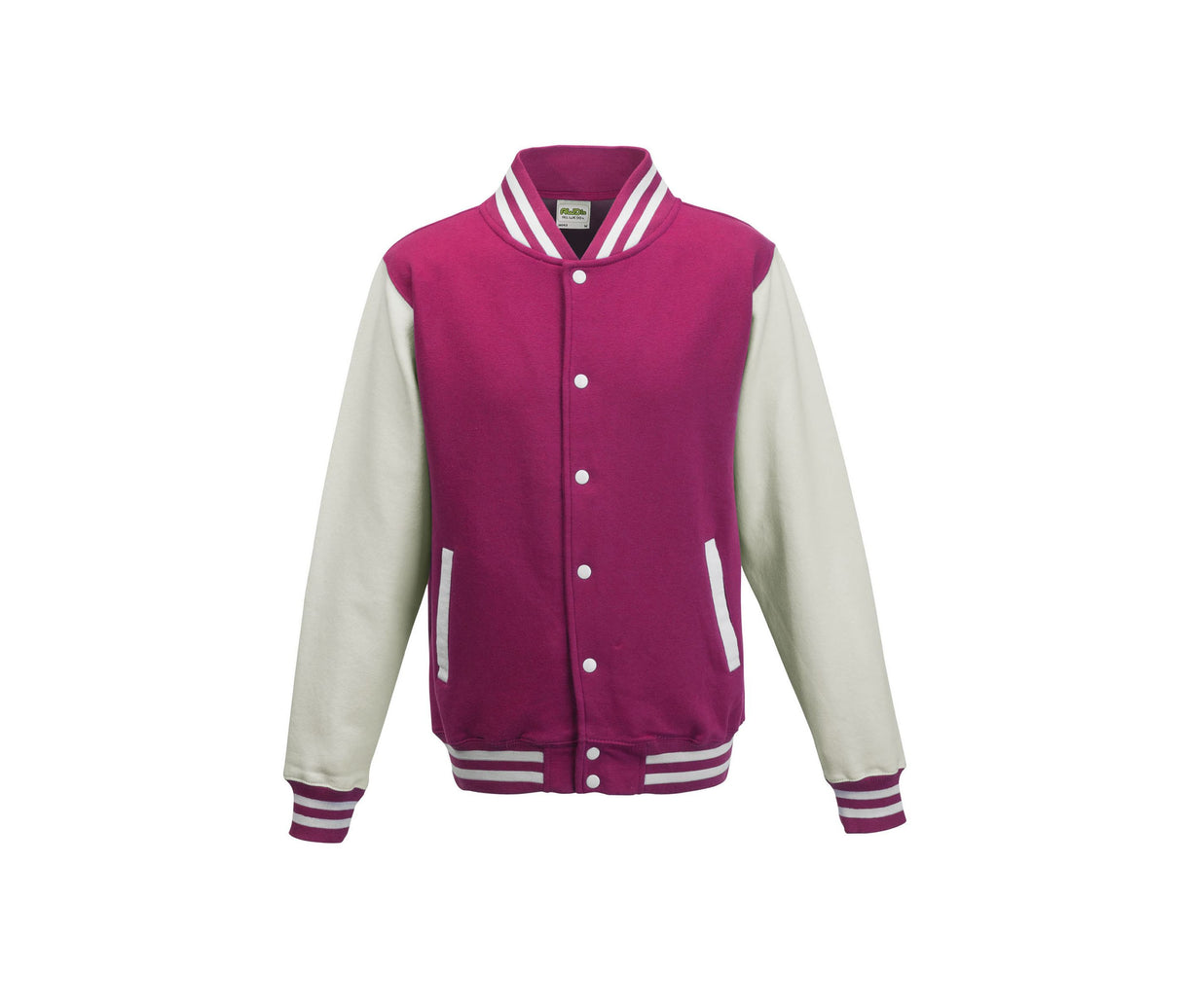 JUST HOODS KIDS VARSITY JACKET