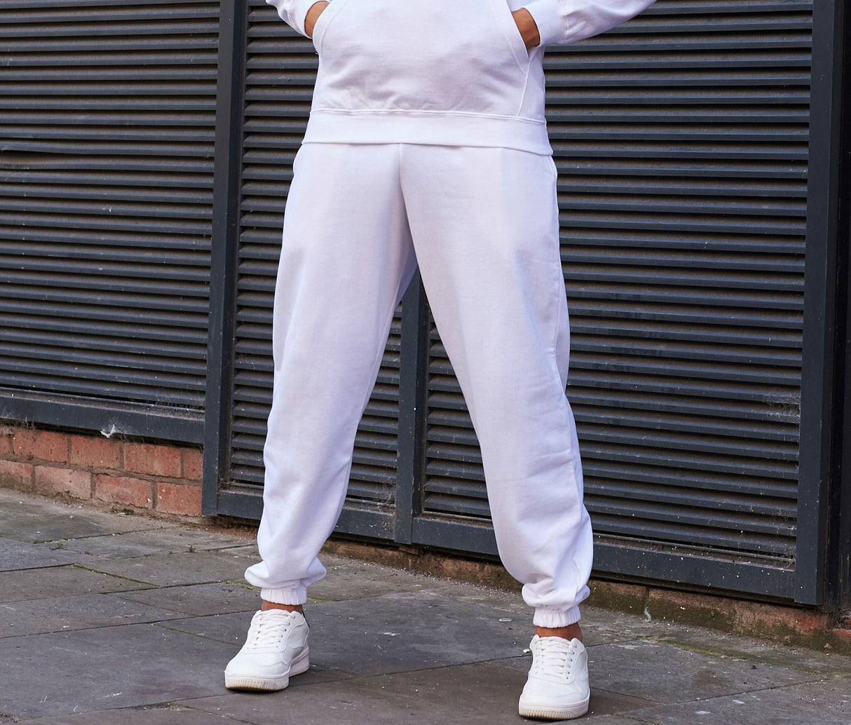 JUST HOODS COLLEGE CUFFED JOGPANTS