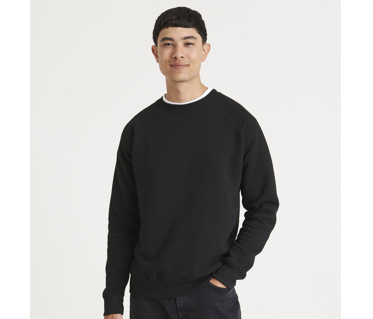 JUST HOODS GRADUATE HEAVYWEIGHT SWEAT