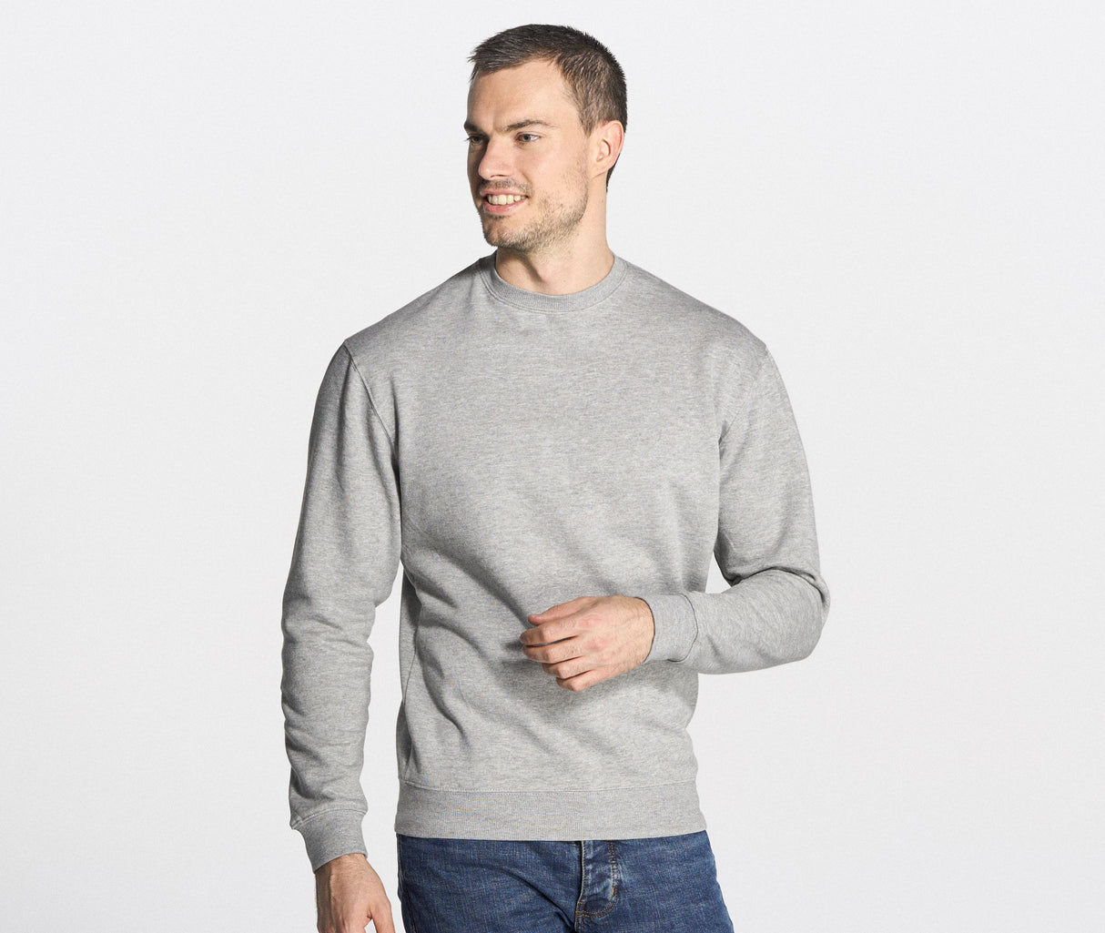 JHK UNISEX CVC SWEATSHIRT