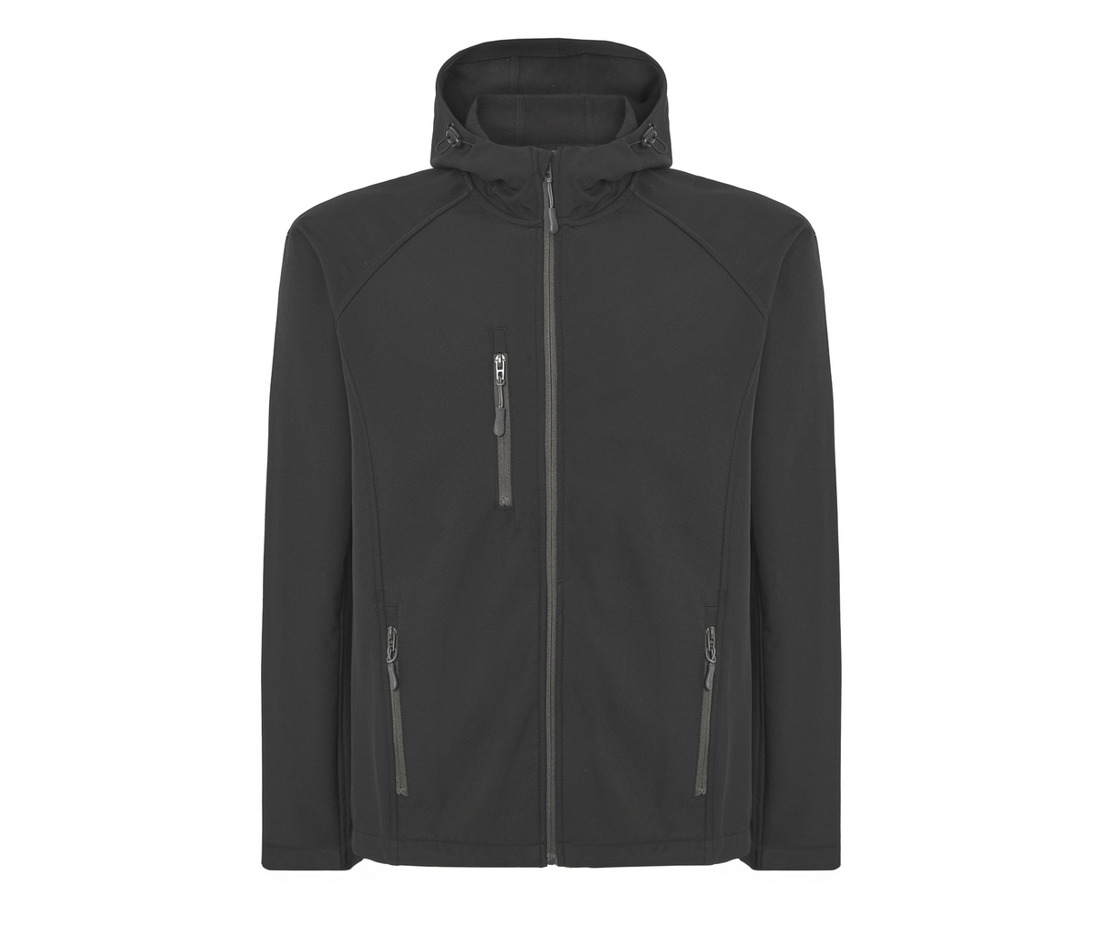 JHK FULL ZIP SOFTSHELL JACKET HOODED