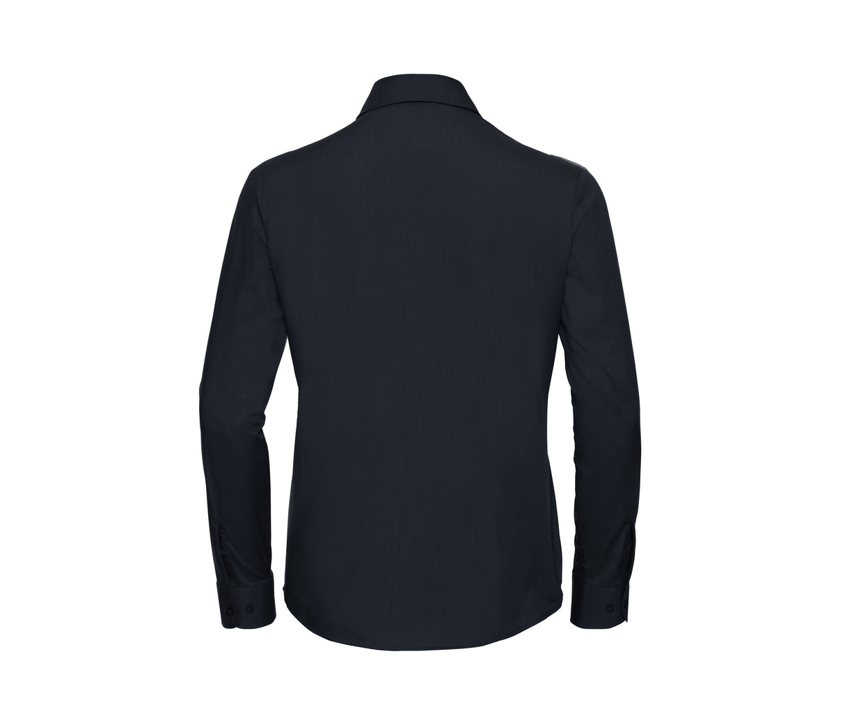 RUSSELL COLLECTION LADIES' LONG SLEEVE CLASSIC POLYCOTTON POPLIN SHIRT