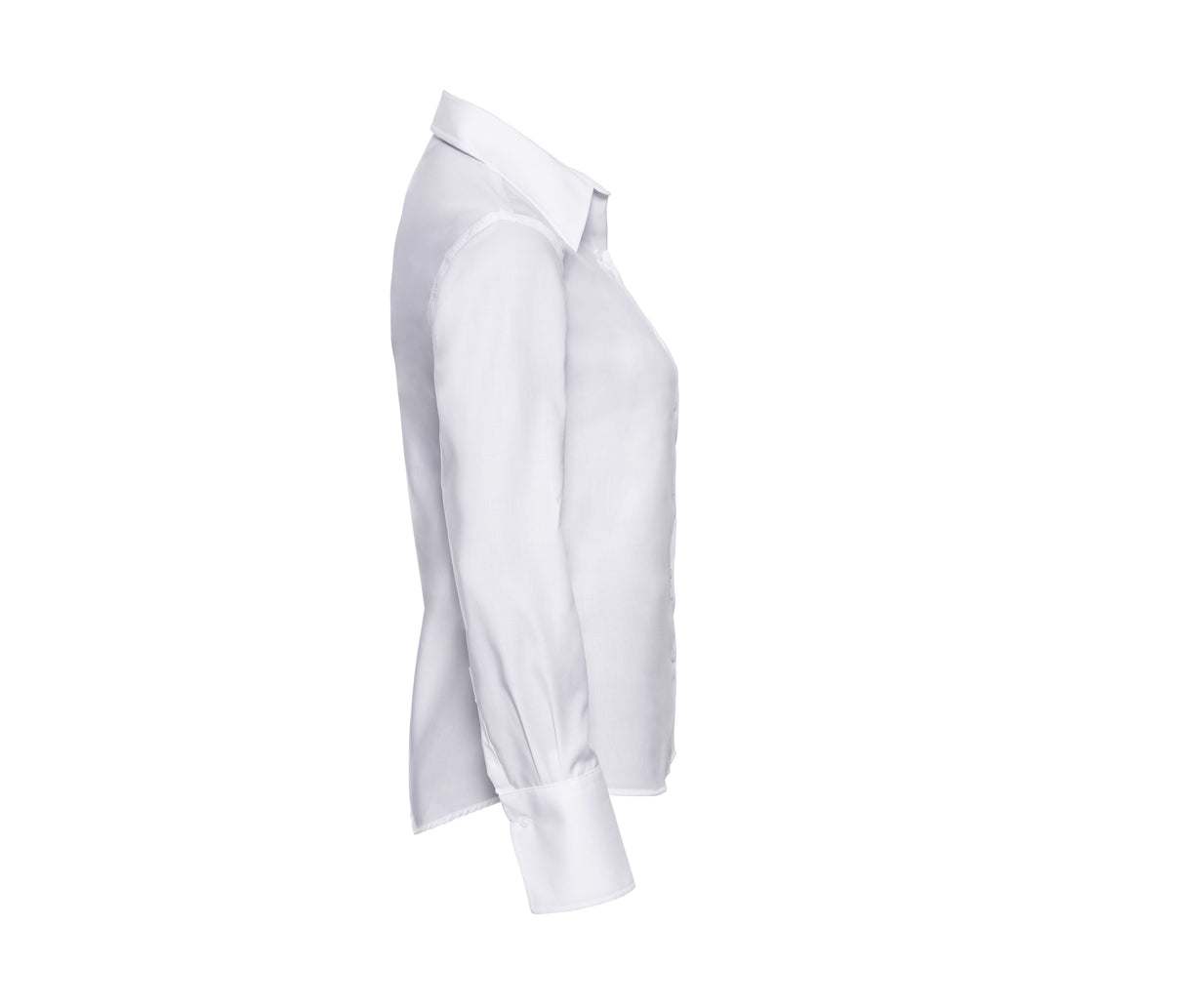 RUSSELL COLLECTION LADIES' LONG SLEEVE TAILORED ULTIMATE NON-IRON SHIRT