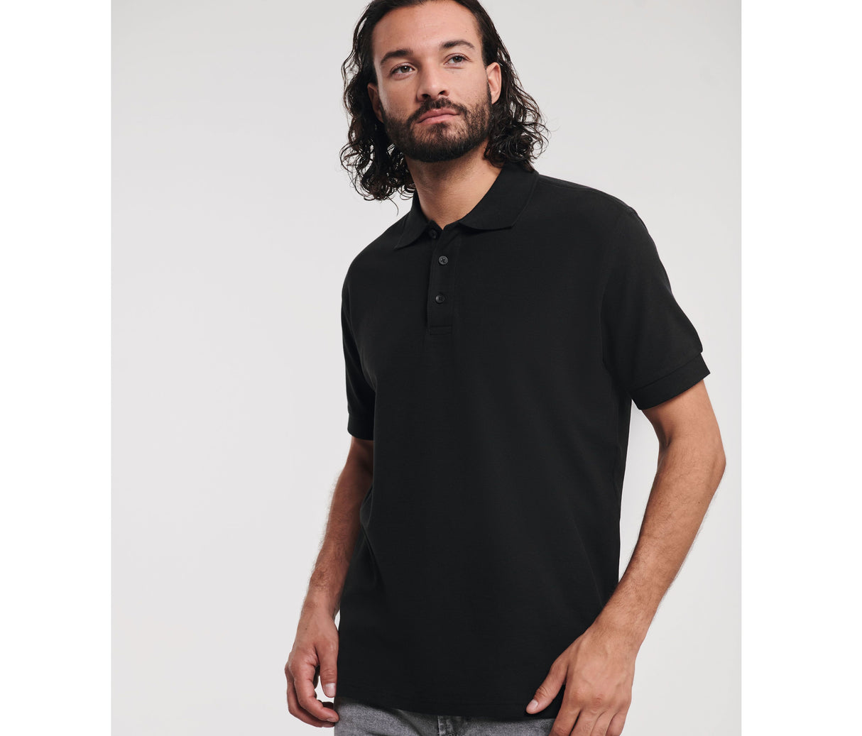 RUSSELL MEN'S ULTIMATE COTTON POLO