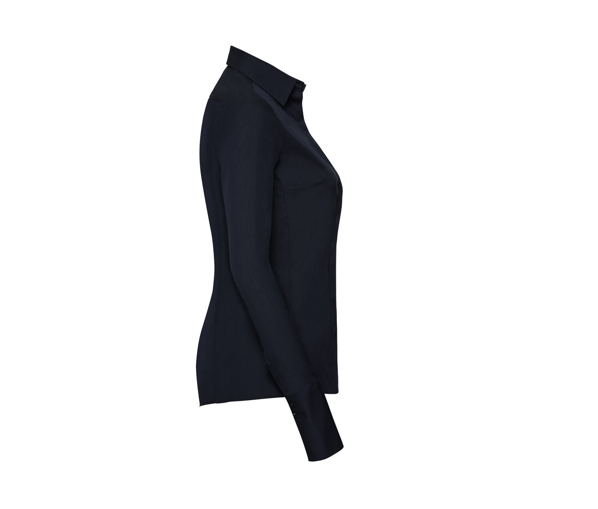 RUSSELL COLLECTION LADIES' LONG SLEEVE FITTED ULTIMATE STRETCH SHIRT