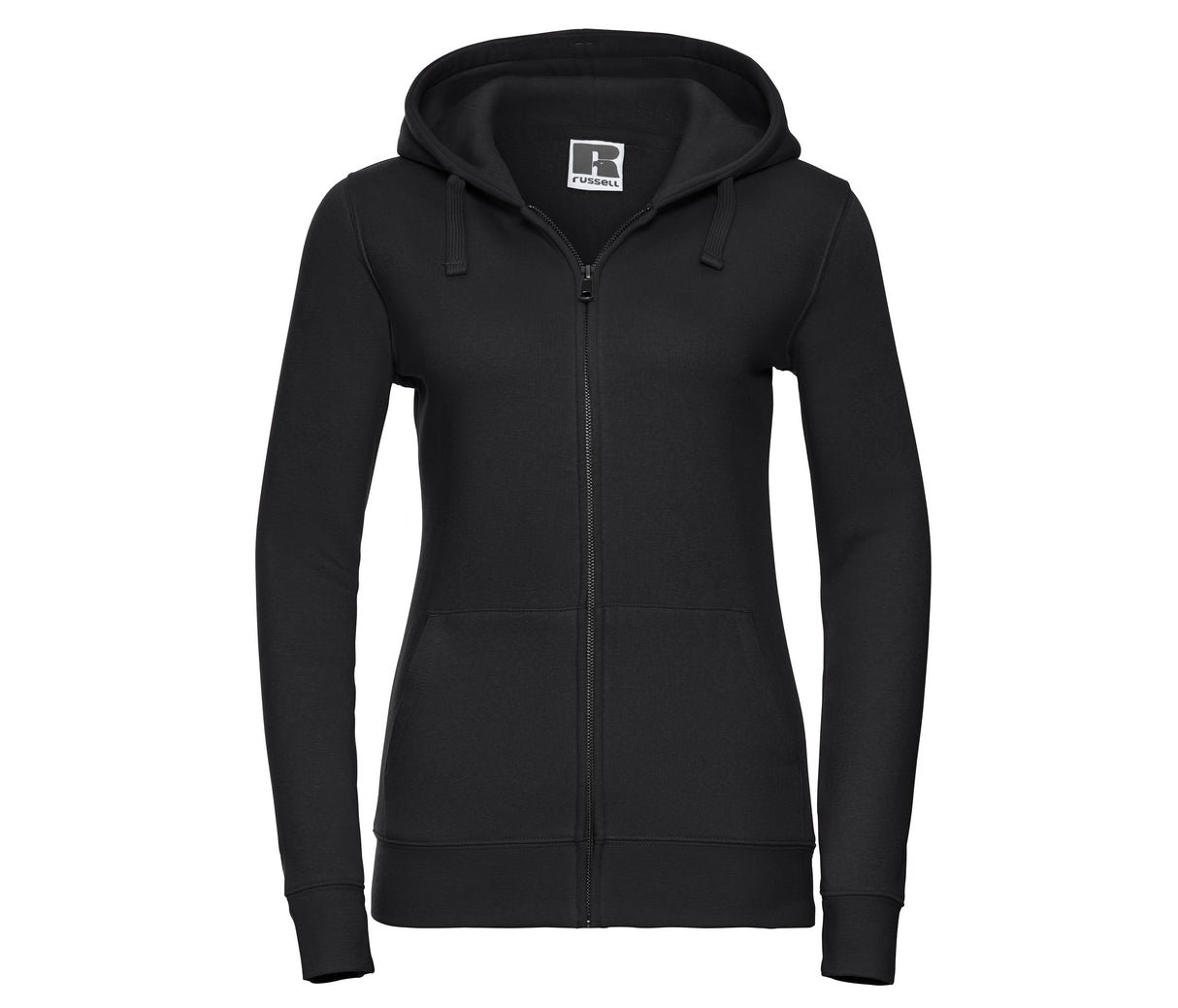 RUSSELL LADIES' AUTHENTIC ZIPPED HOOD JACKET