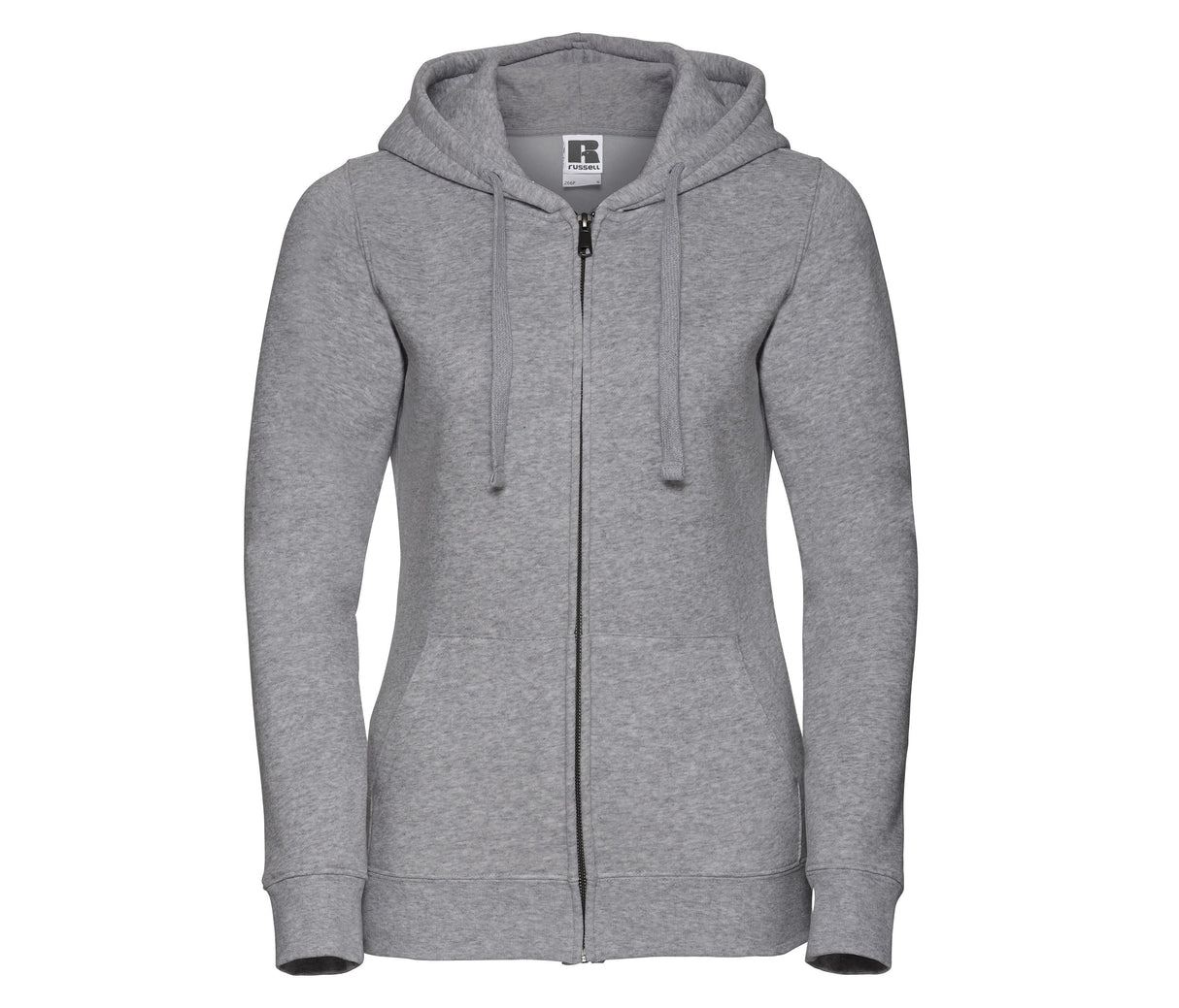 RUSSELL LADIES' AUTHENTIC ZIPPED HOOD JACKET