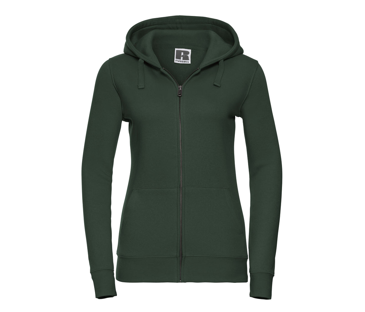 RUSSELL LADIES' AUTHENTIC ZIPPED HOOD JACKET