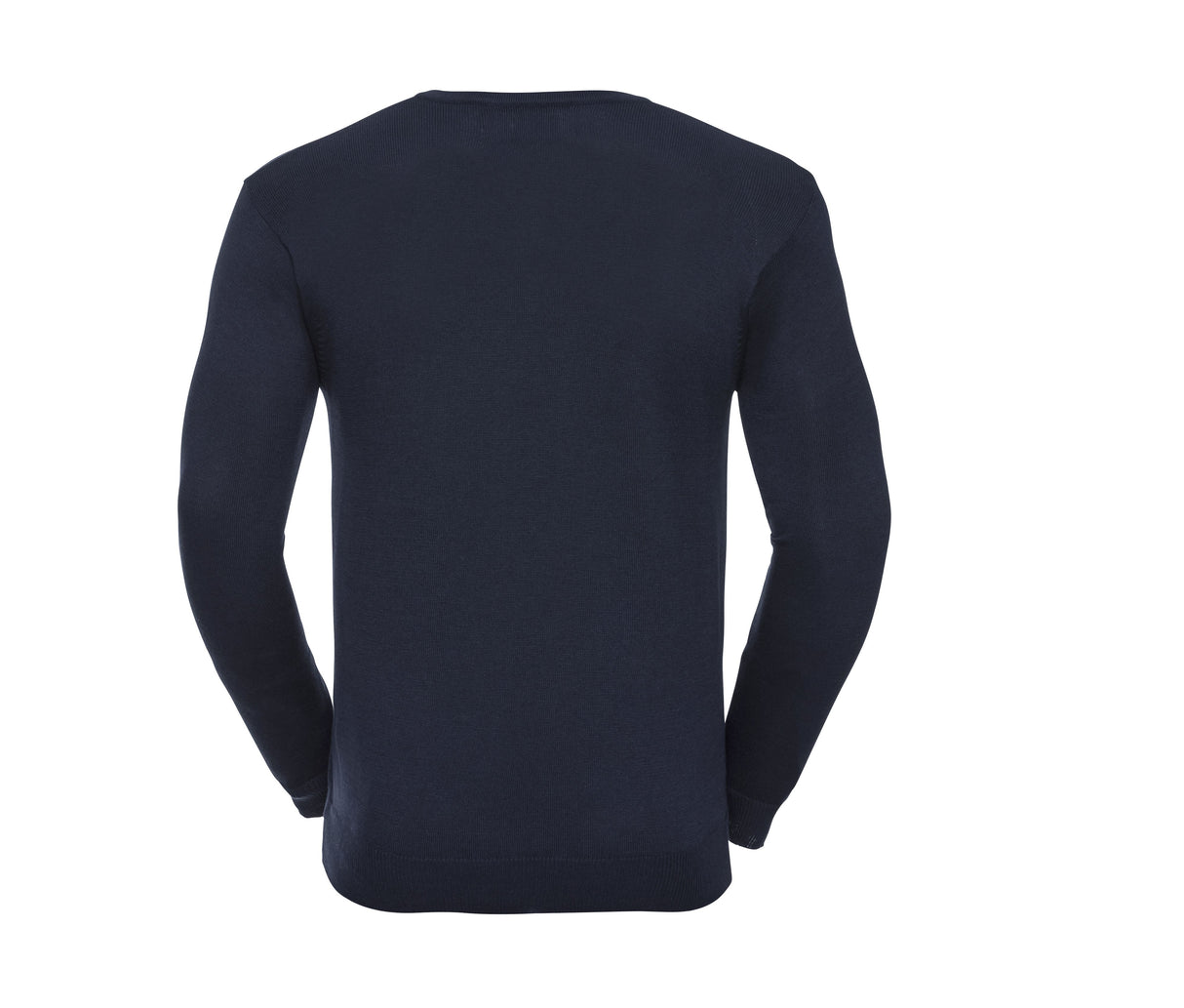 RUSSELL MEN'S V-NECK KNITTED PULLOVER