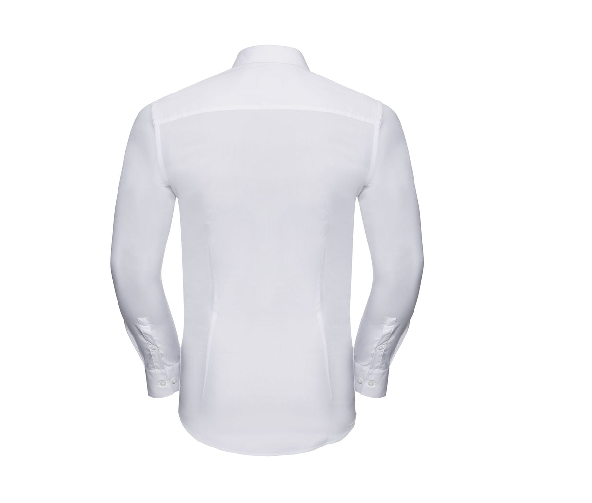 RUSSELL COLLECTION MEN'S LONG SLEEVE FITTED ULTIMATE STRETCH SHIRT