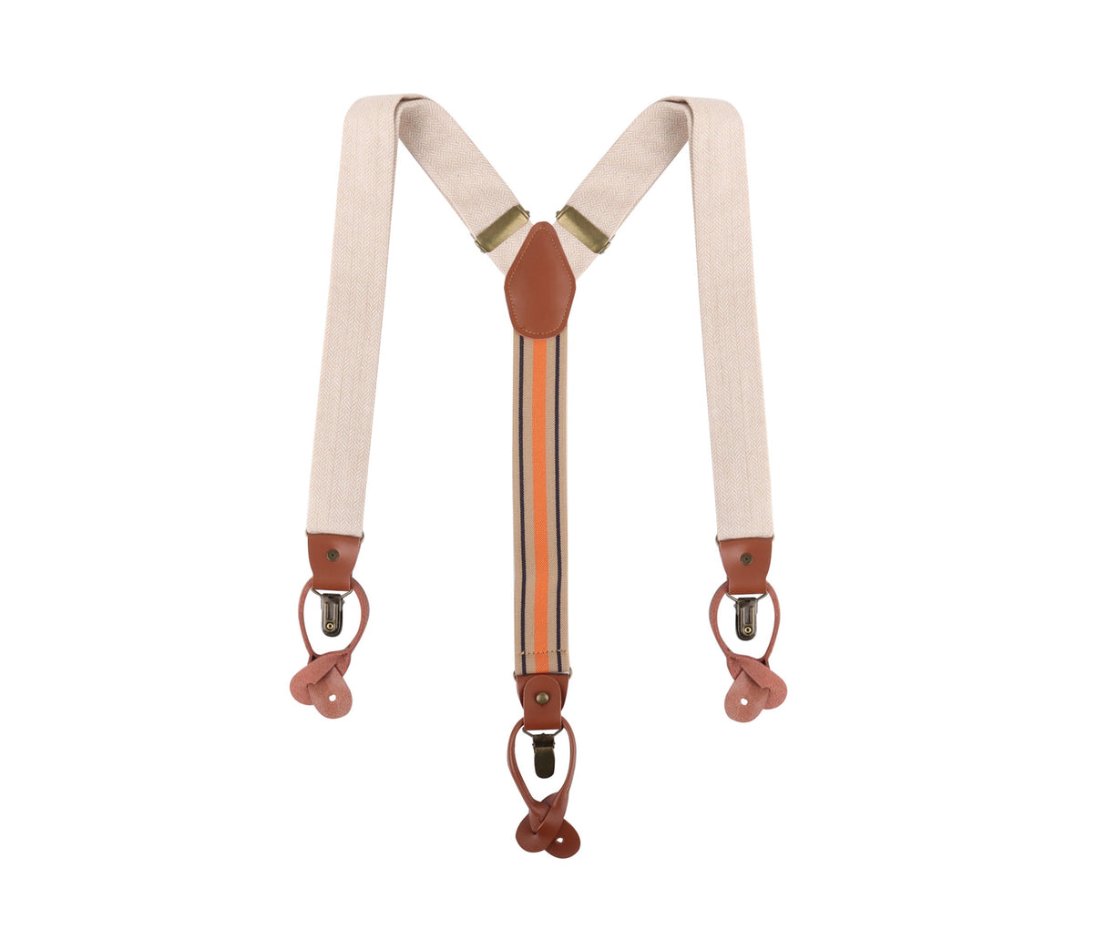 KARLOWSKY SUSPENDERS URBAN-HERRINGBONE