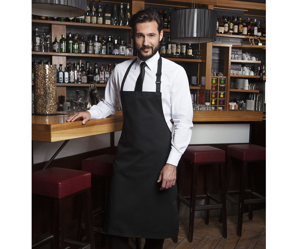 KARLOWSKY Bib Apron Basic with Buckle