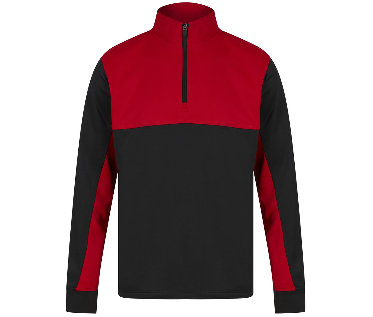 FINDEN HALES ADULTS' 1/4 ZIP TRACKSUIT TOP