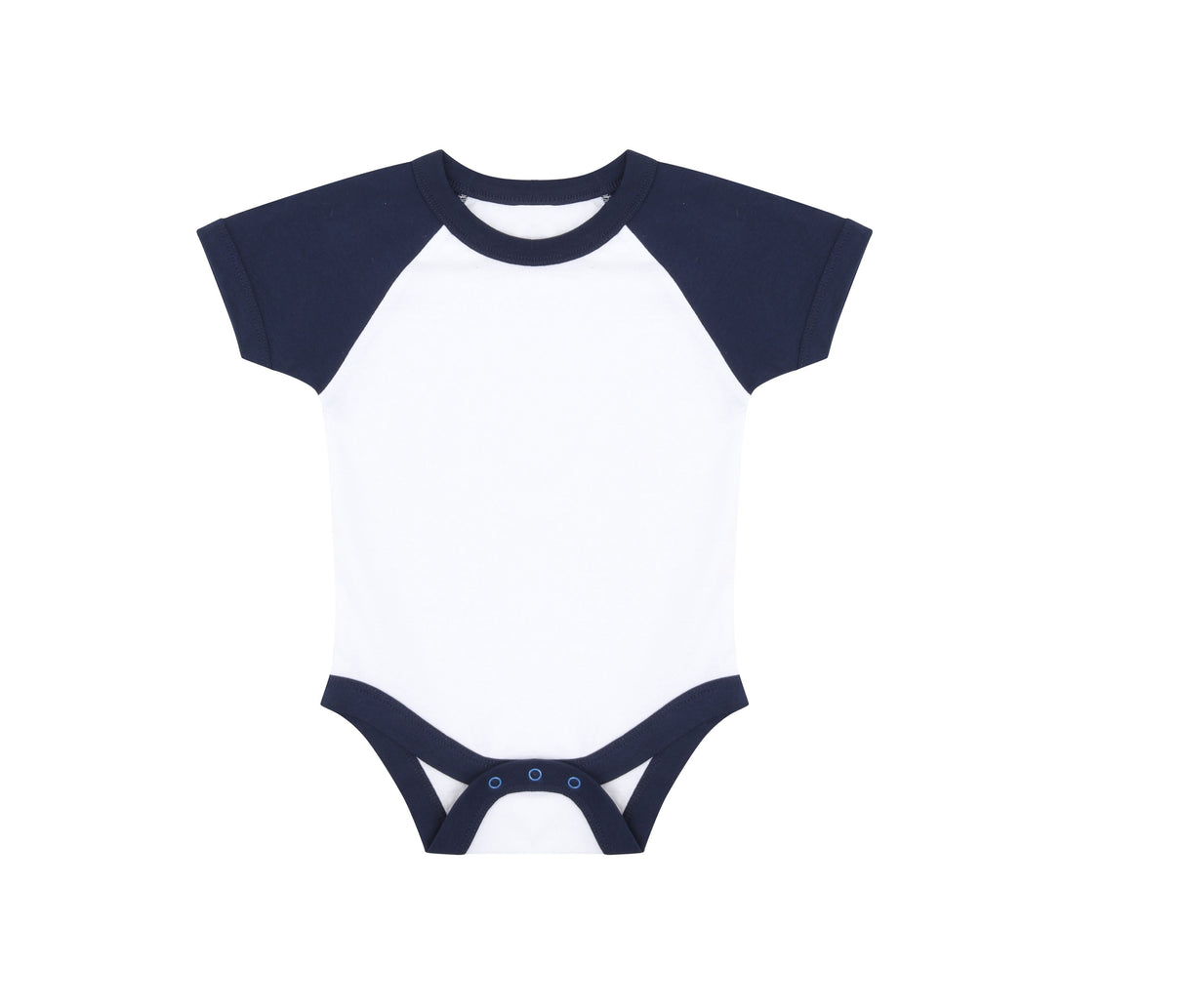 LARKWOOD ESSENTIAL SHORT SLEEVED BASEBALL BODYSUIT