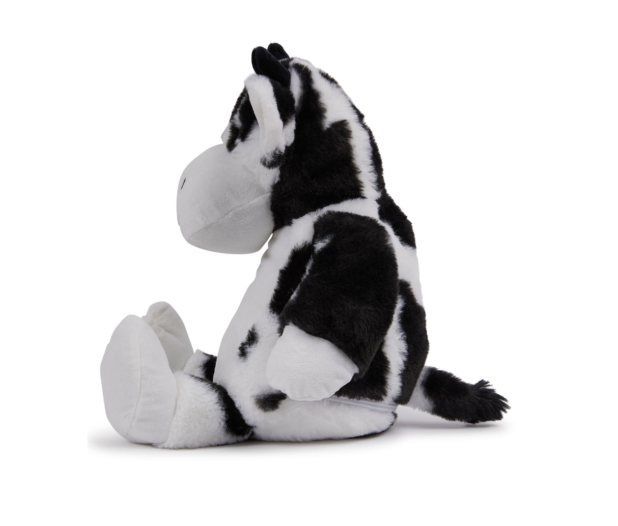MUMBLES ZIPPPIE BLACK AND WHITE COW