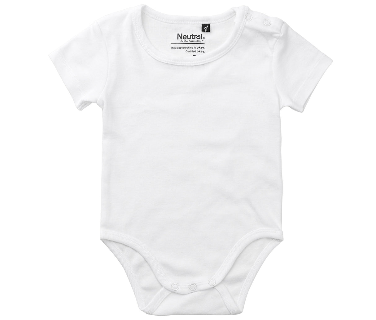 BABIES SHORT SLEEVE BODYSTOCKINGS