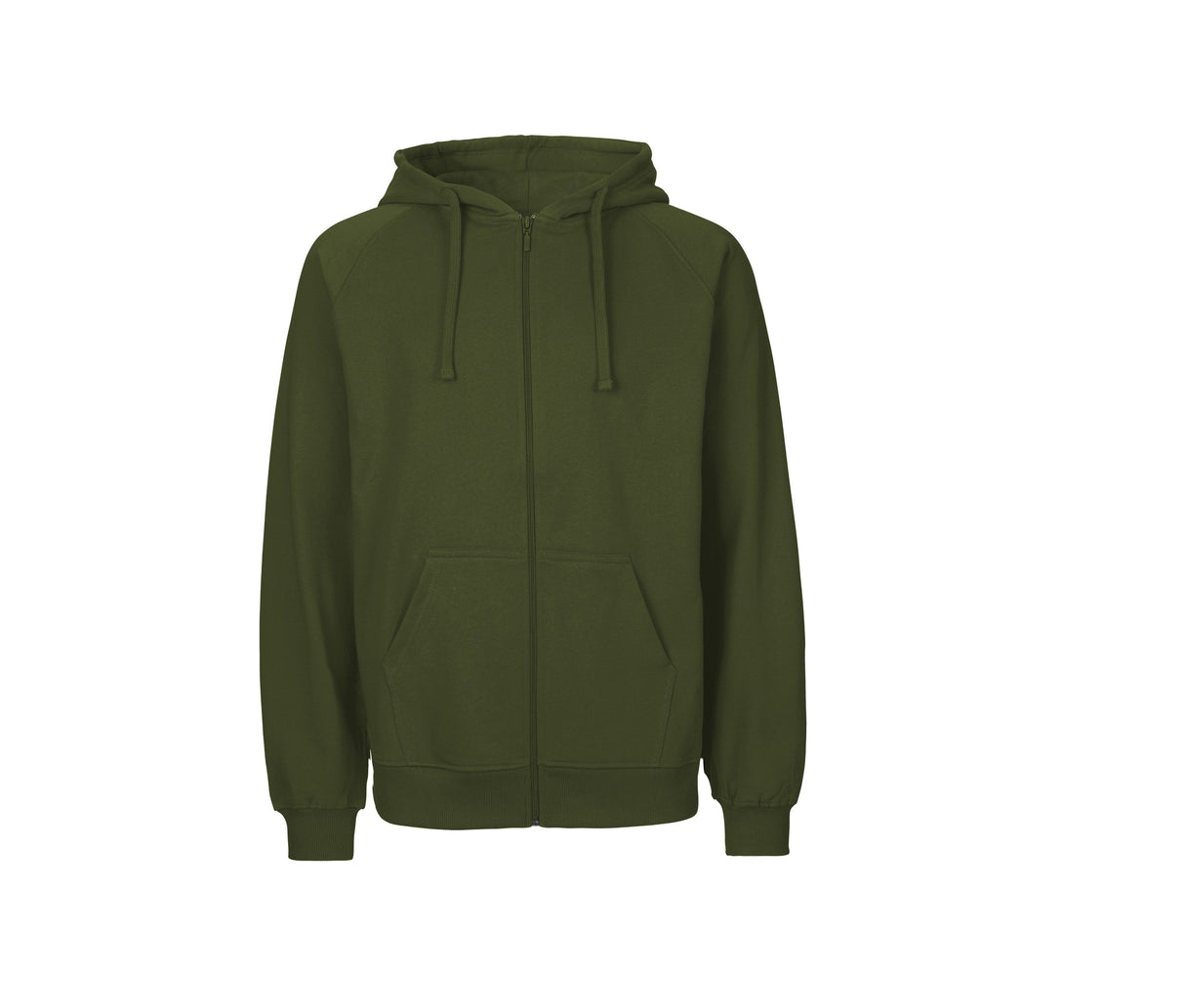 NEUTRAL MENS HOODIE WITH ZIP
