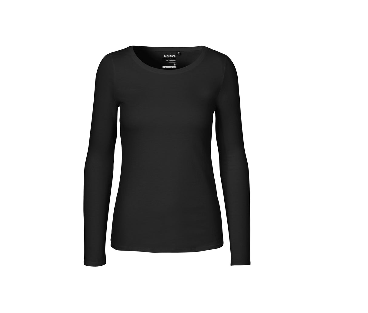 NEUTRAL LADIES LONG SLEEVE TEE-SHIRT