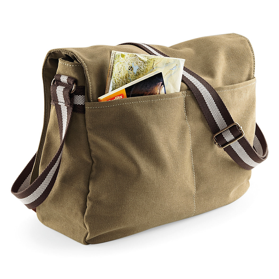 QUADRA VINTAGE CANVAS DESPATCH BAG