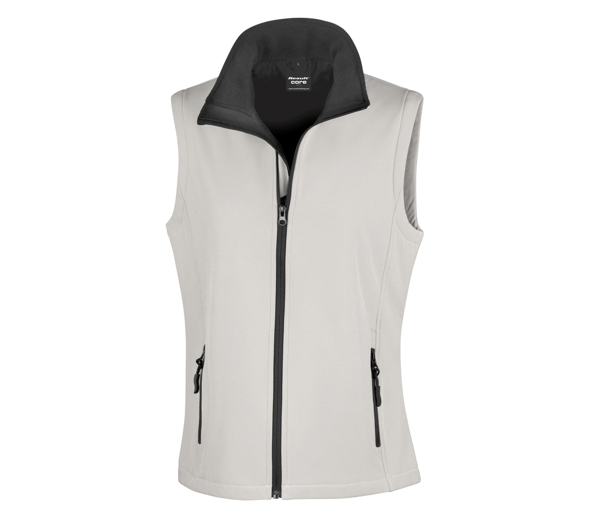 WOMENS PRINTABLE SOFTSHELL BODYWARMER
