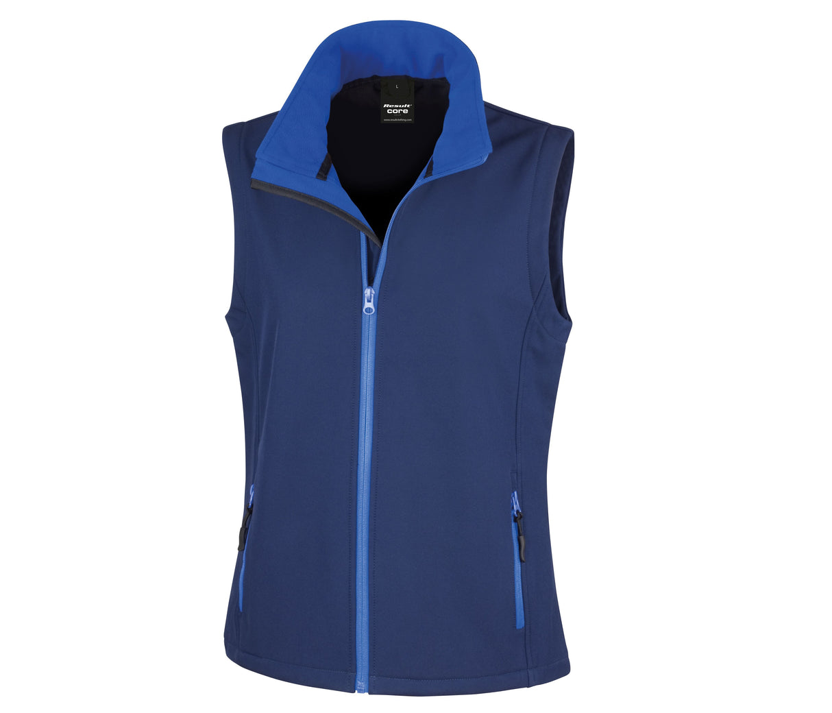 RESULT WOMENS PRINTABLE SOFTSHELL BODYWARMER