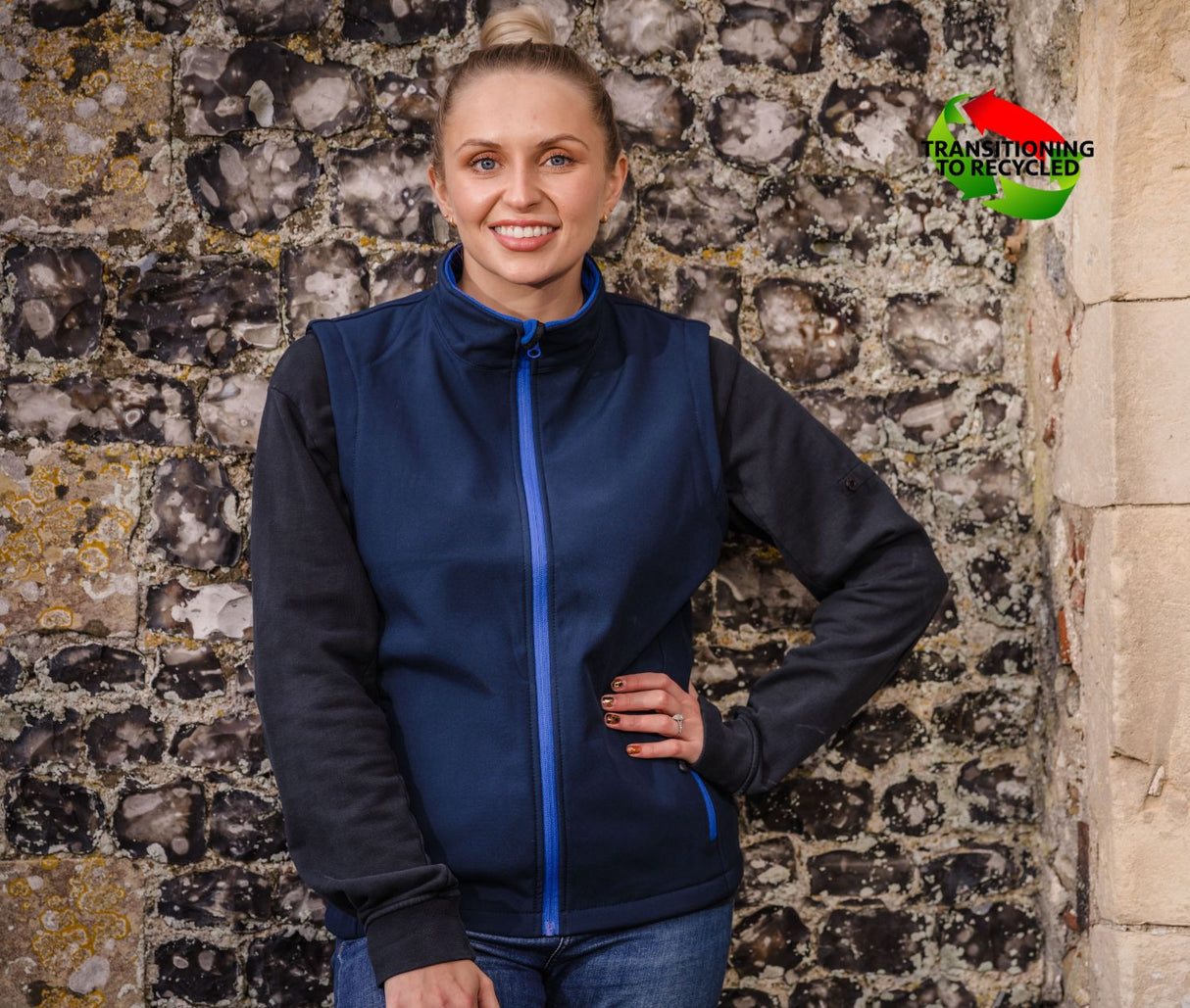 RESULT WOMENS PRINTABLE SOFTSHELL BODYWARMER