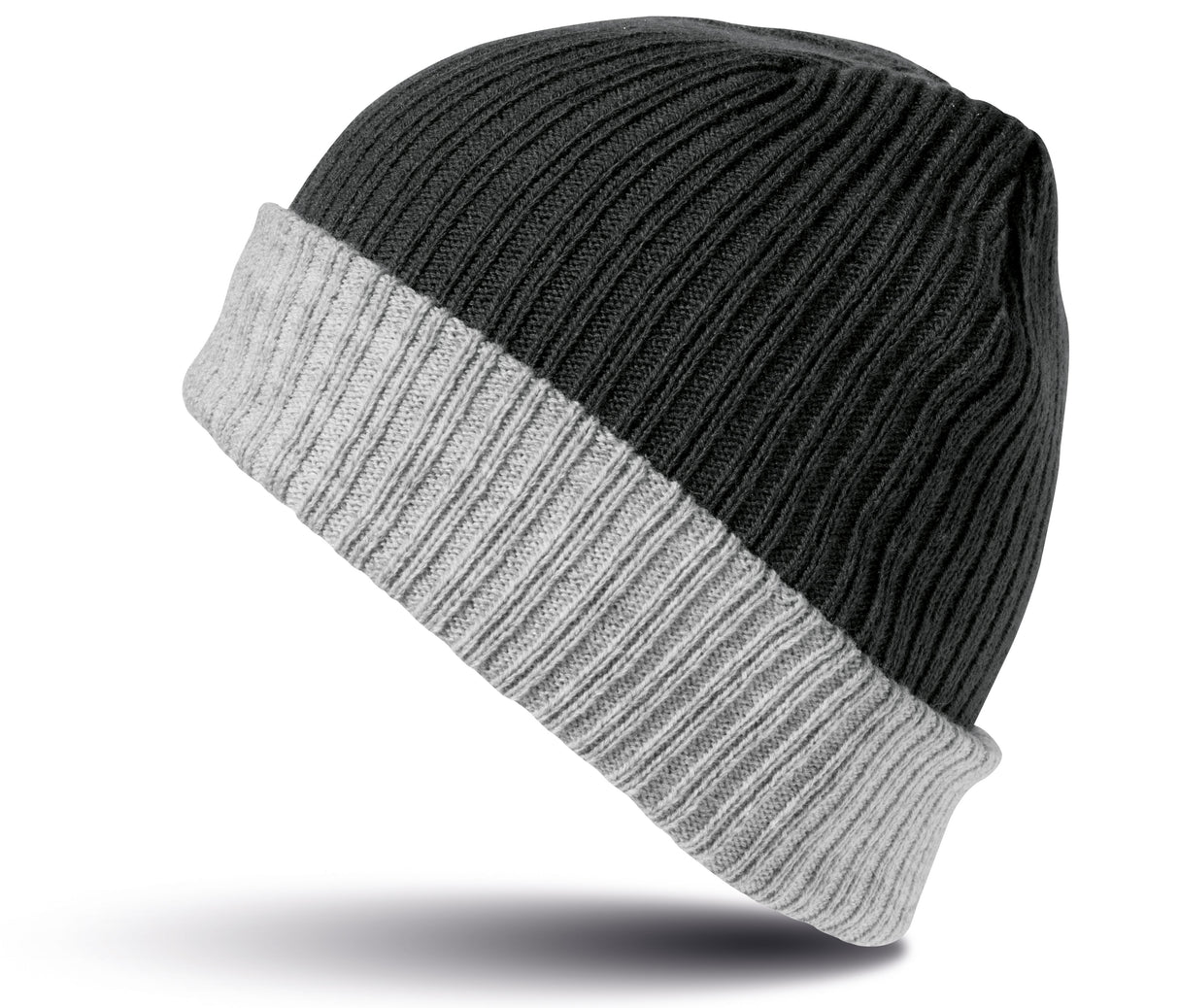 DOUBLE LAYER KNITTED HAT