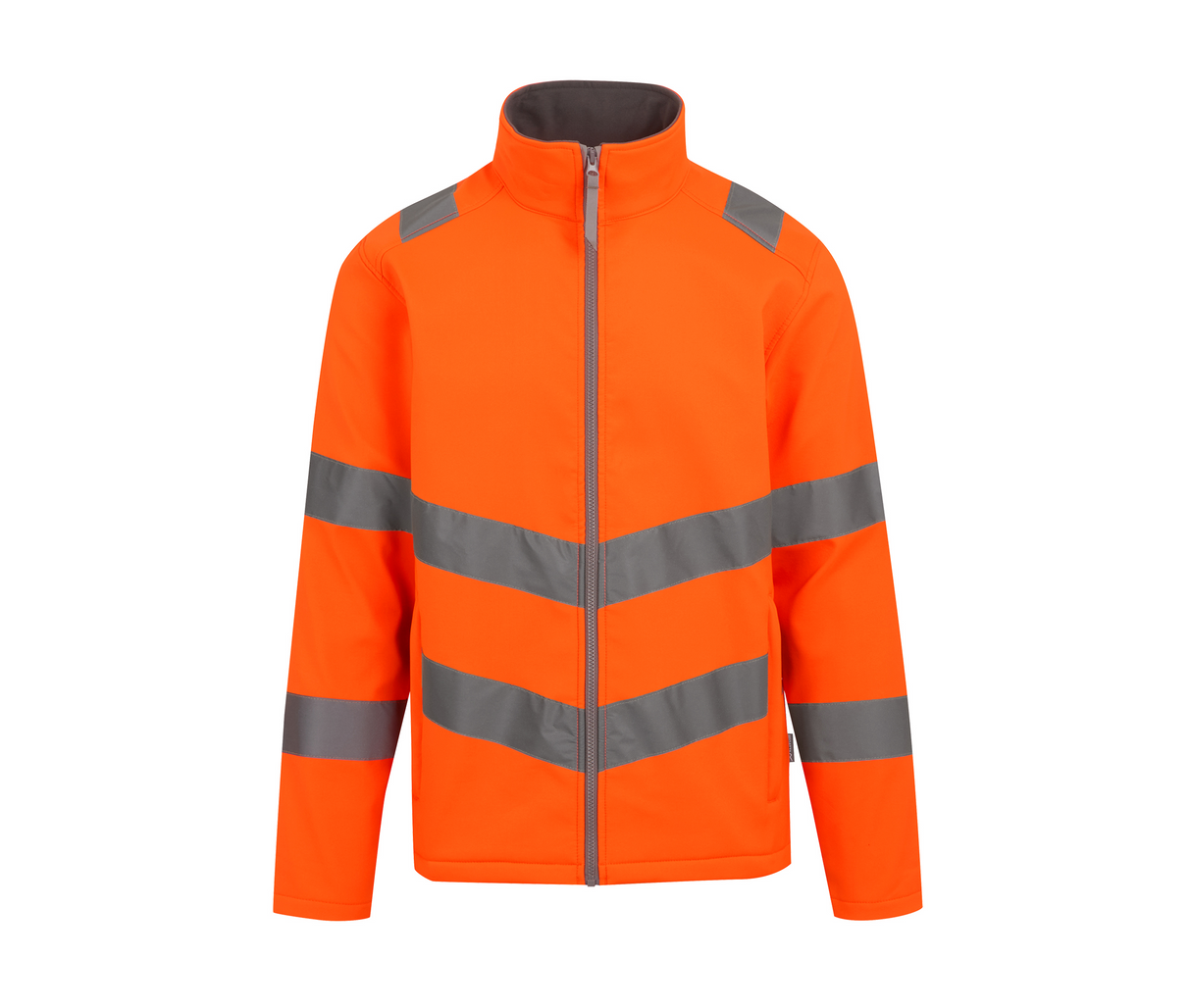 REGATTA HI-VIS PRO CONTRACT ABLAZE 2 LAYER SOFTSHELL JACKET (CLASS 3)