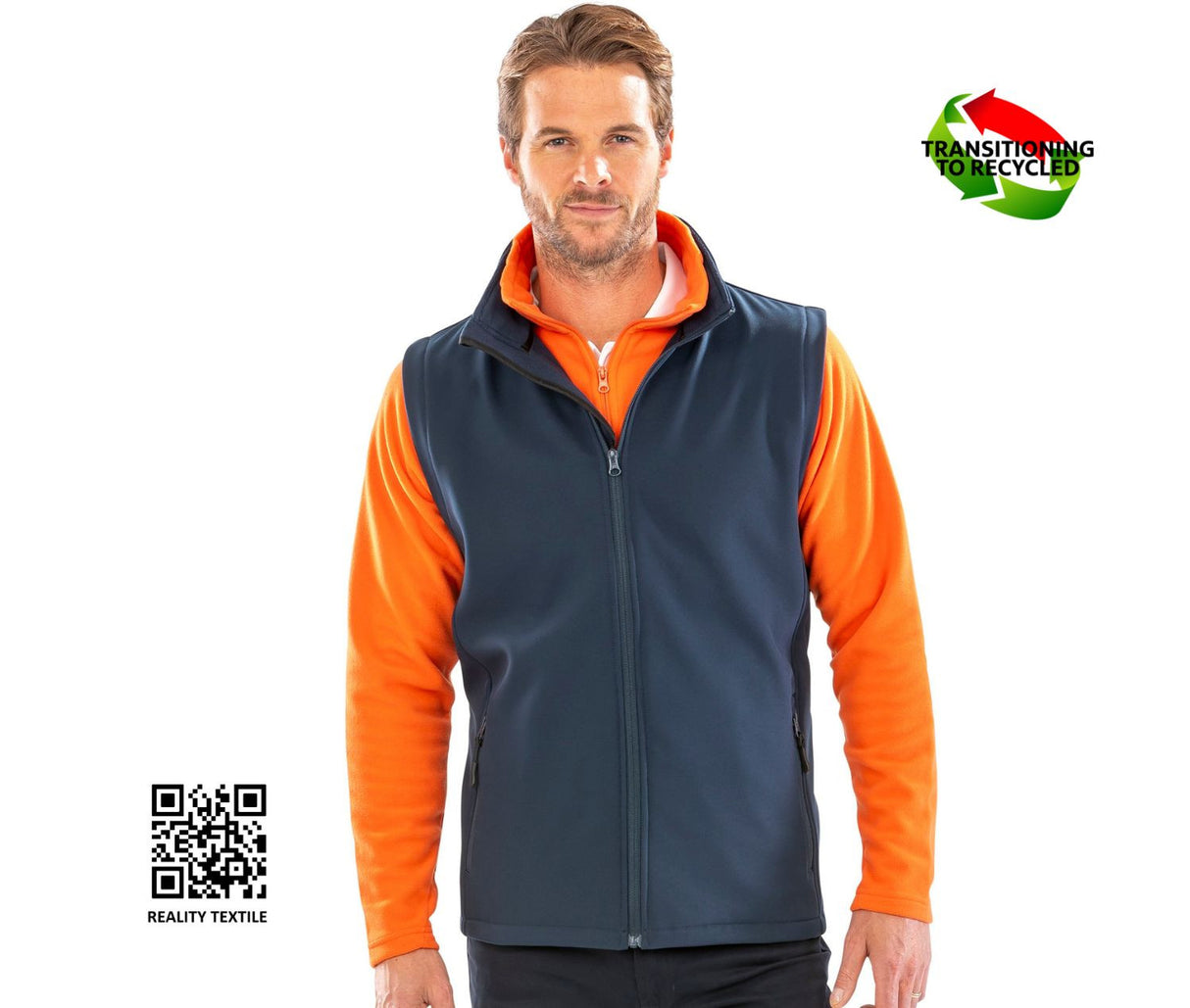 RESULT MENS PRINTABLE SOFTSHELL BODYWARMER