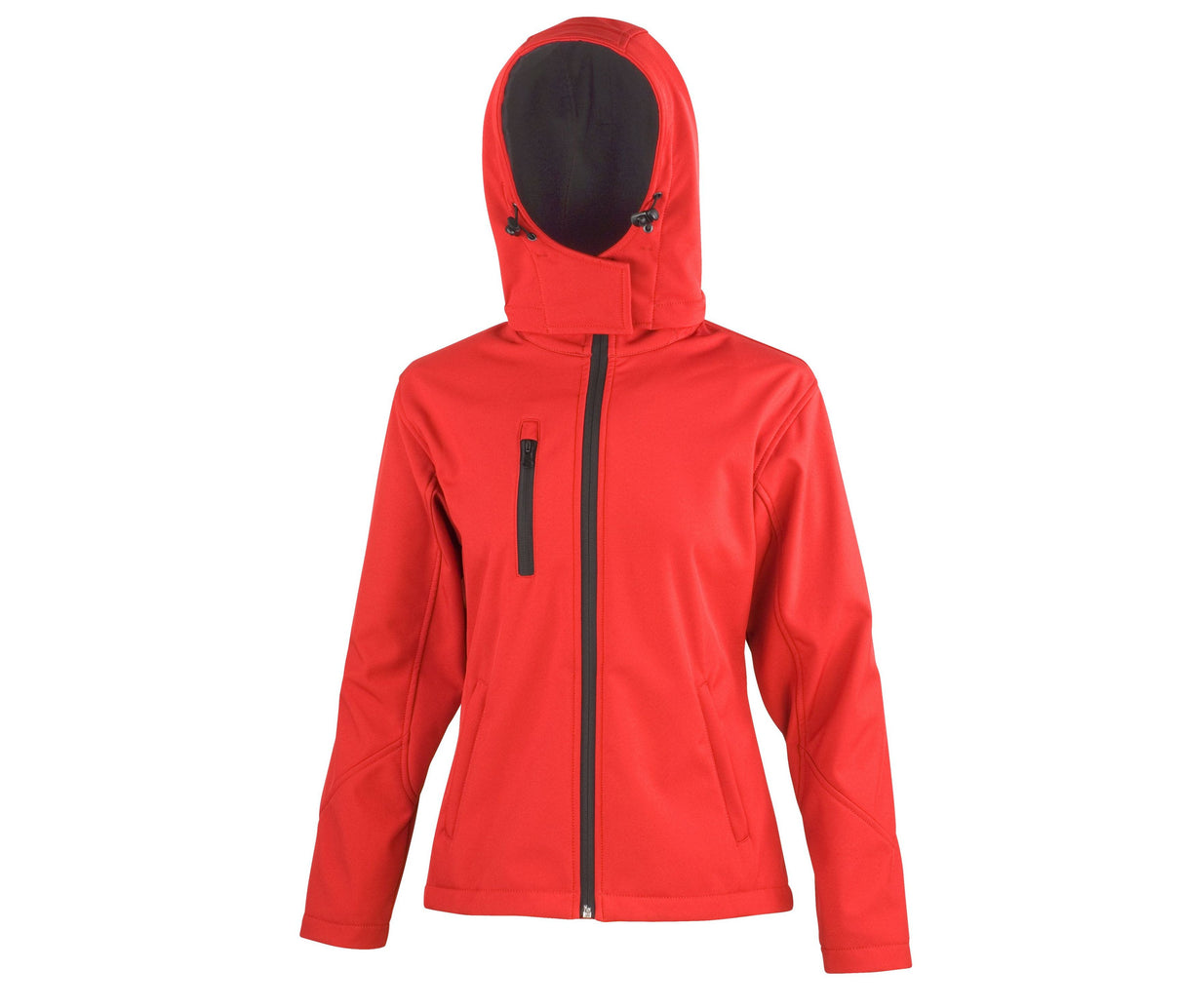 RESULT WOMENS TX PERFORMANCE HOODED SOFTSHELL JACKET