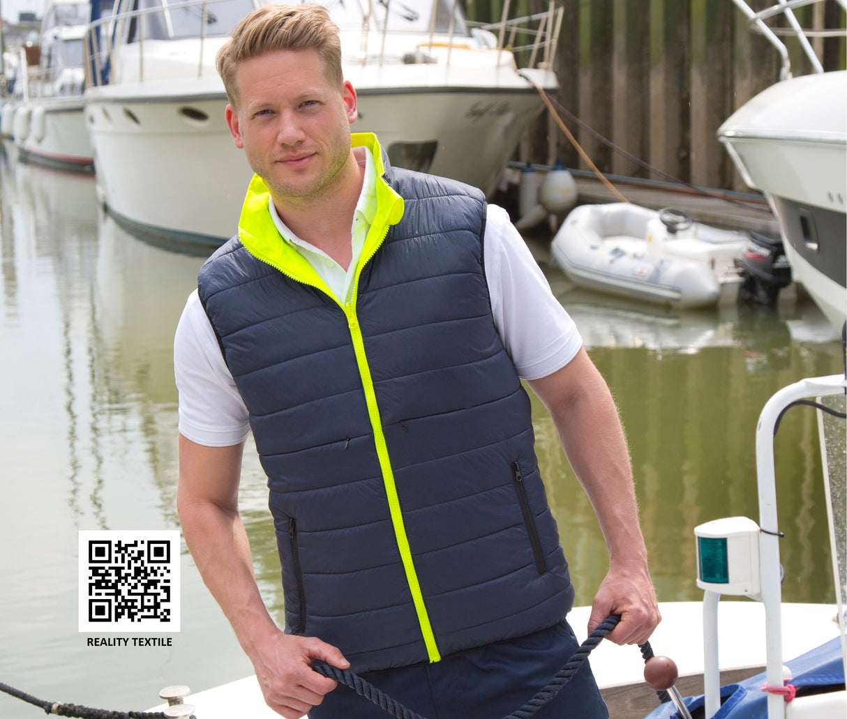 RESULT REVERSIBLE SOFT PADDED SAFETY GILET